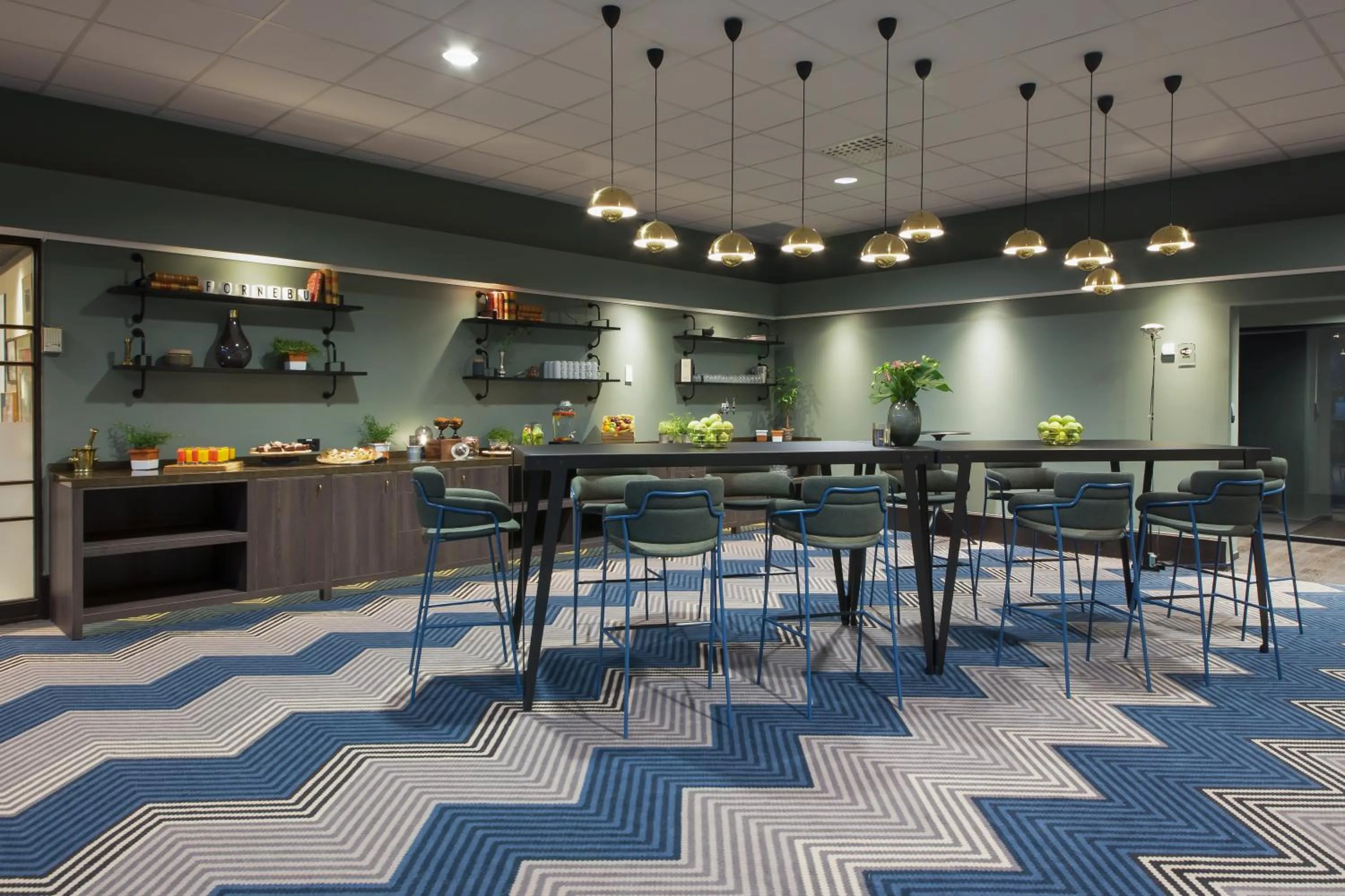 Seating area in Radisson Blu Park Hotel, Oslo