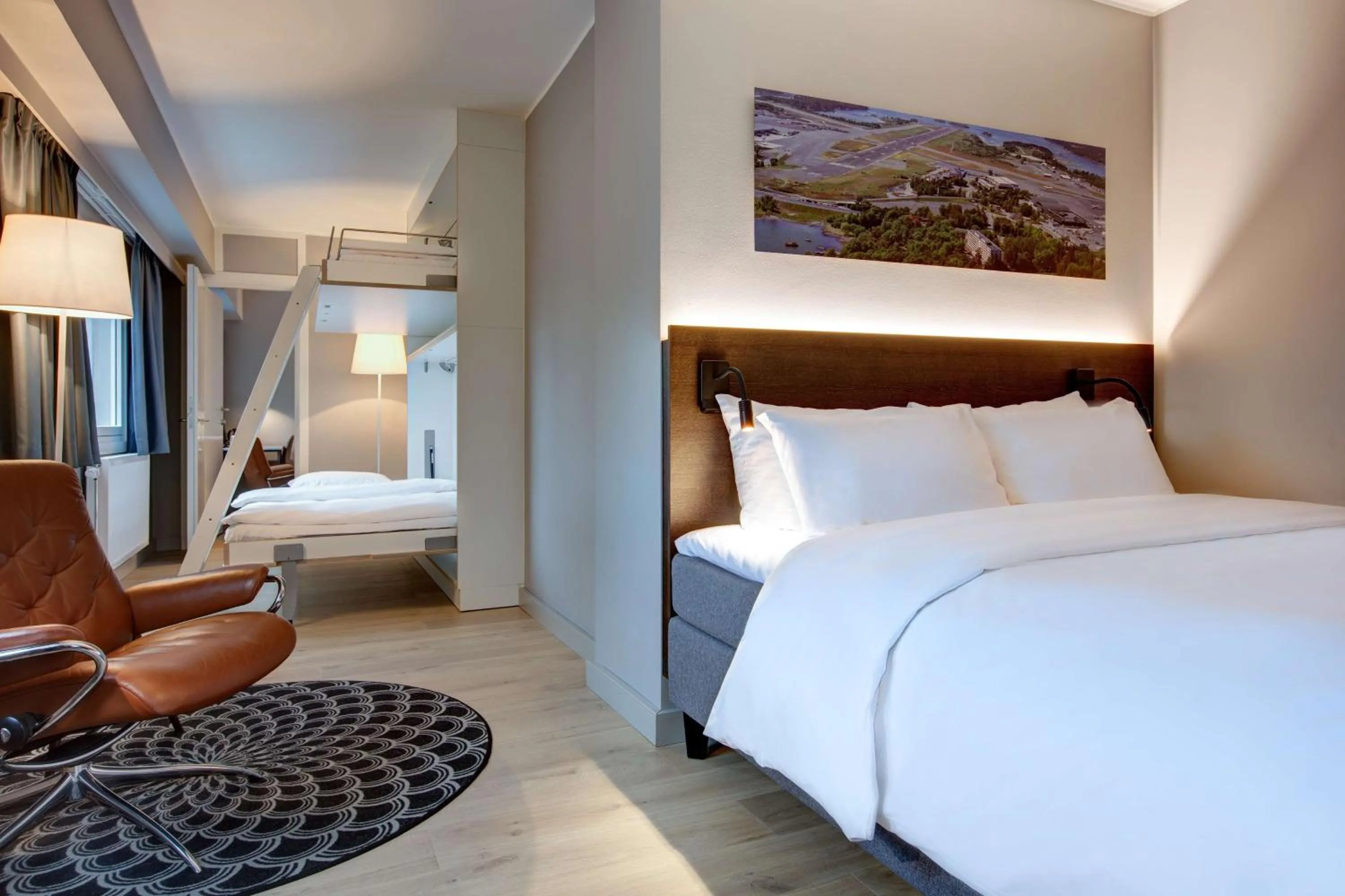 Bed in Radisson Blu Park Hotel, Oslo