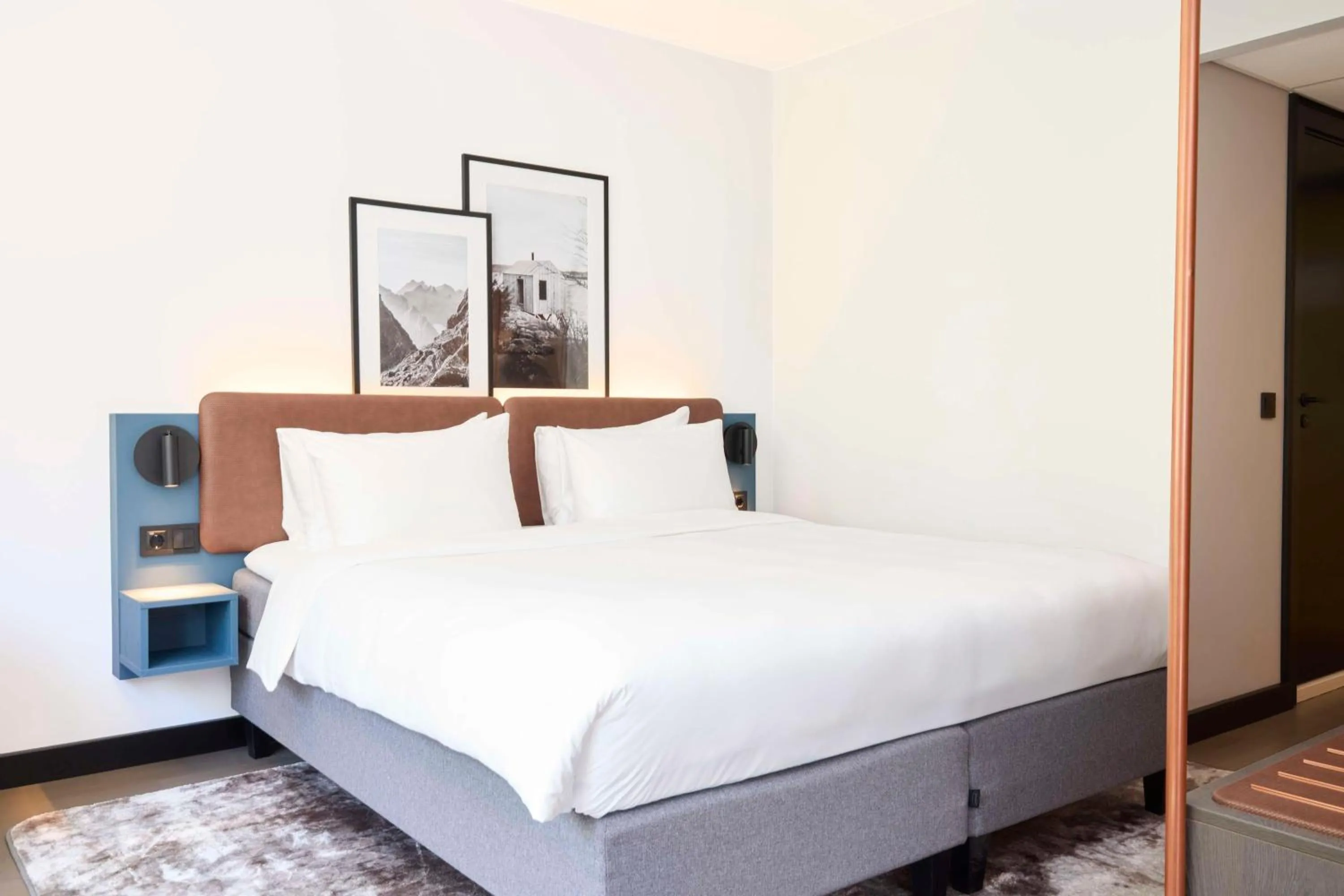 Bed in Radisson Blu Park Hotel, Oslo