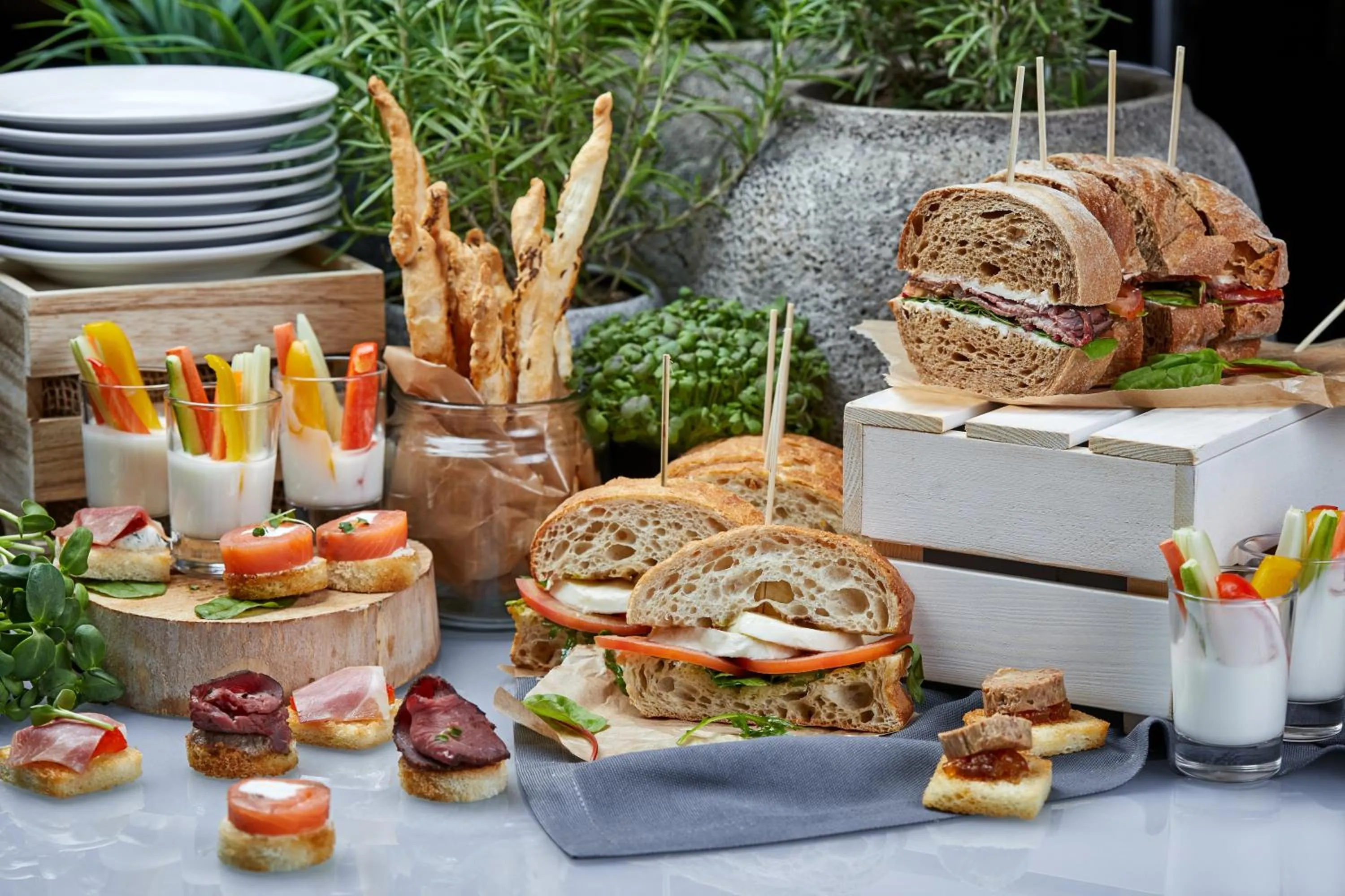 Food close-up in Radisson Blu Park Hotel, Oslo