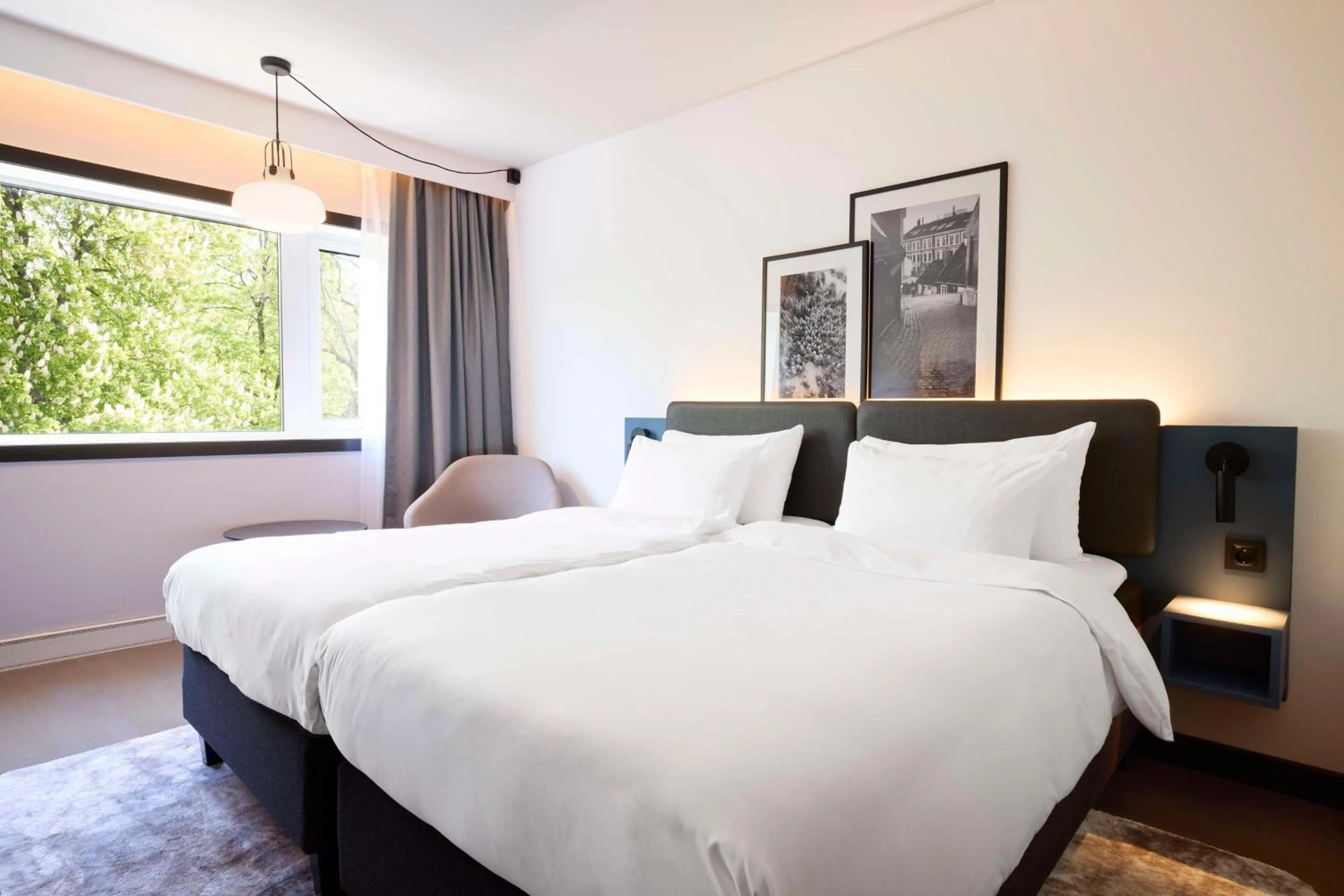 Bed in Radisson Blu Park Hotel, Oslo