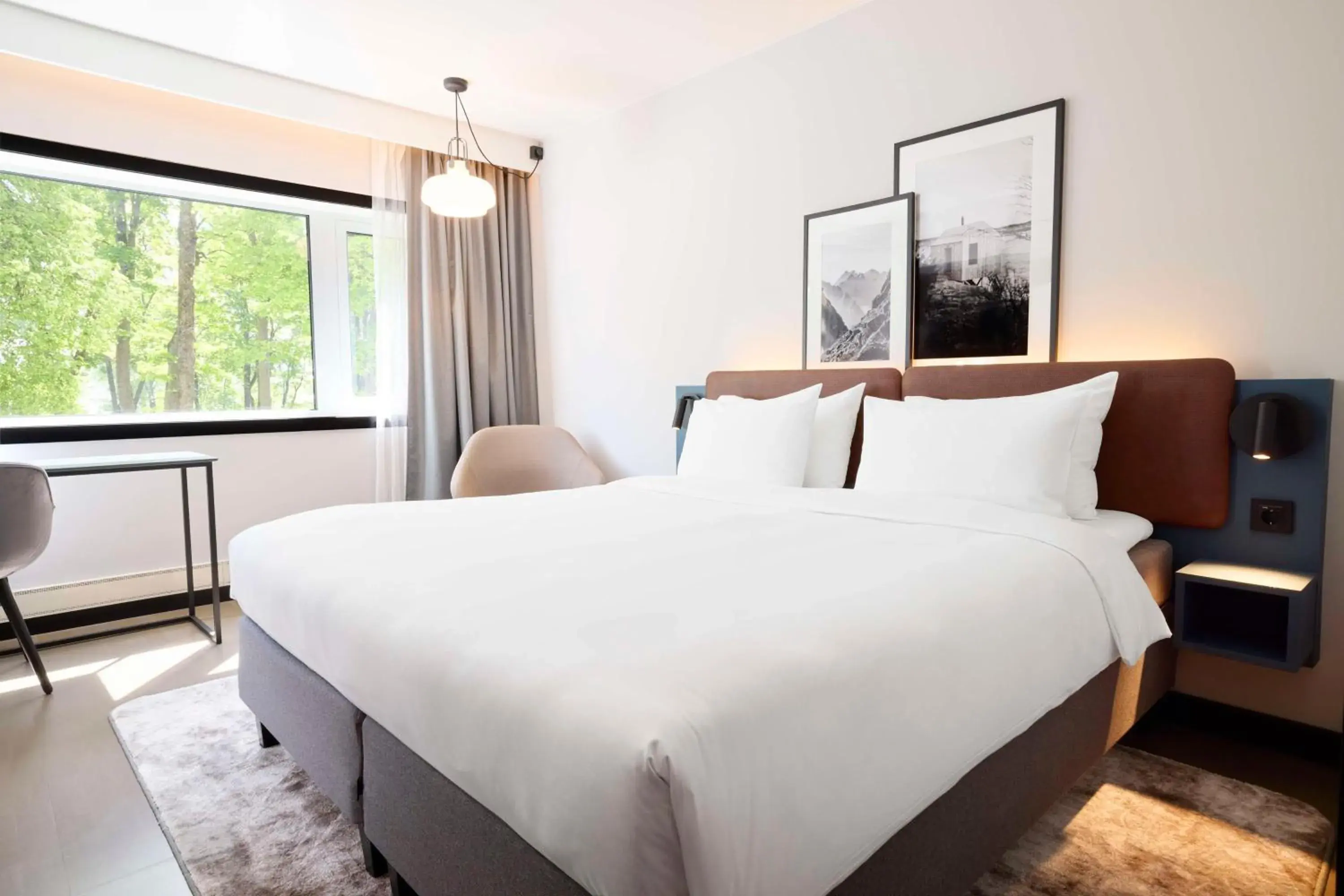 Bed in Radisson Blu Park Hotel, Oslo Bed in Radisson Blu Park Hotel, Oslo