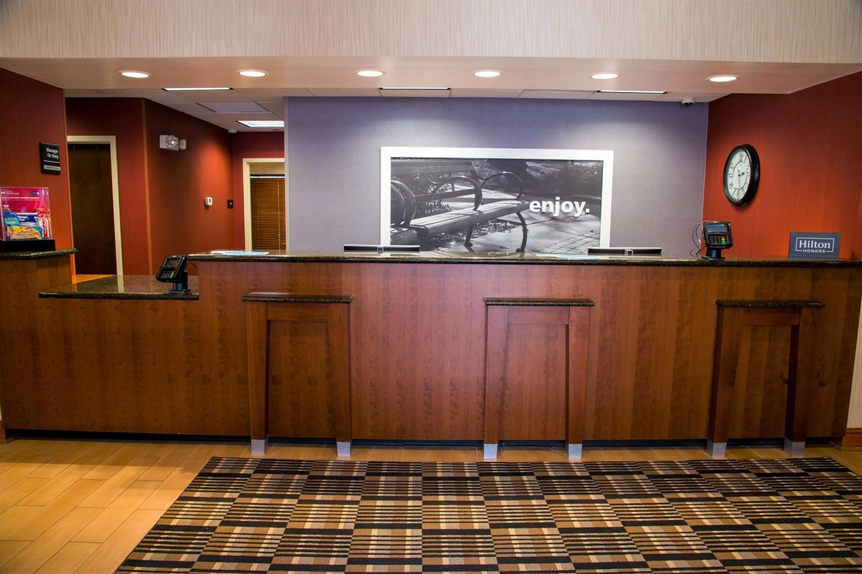 Lobby or reception in Hampton Inn Lewisburg