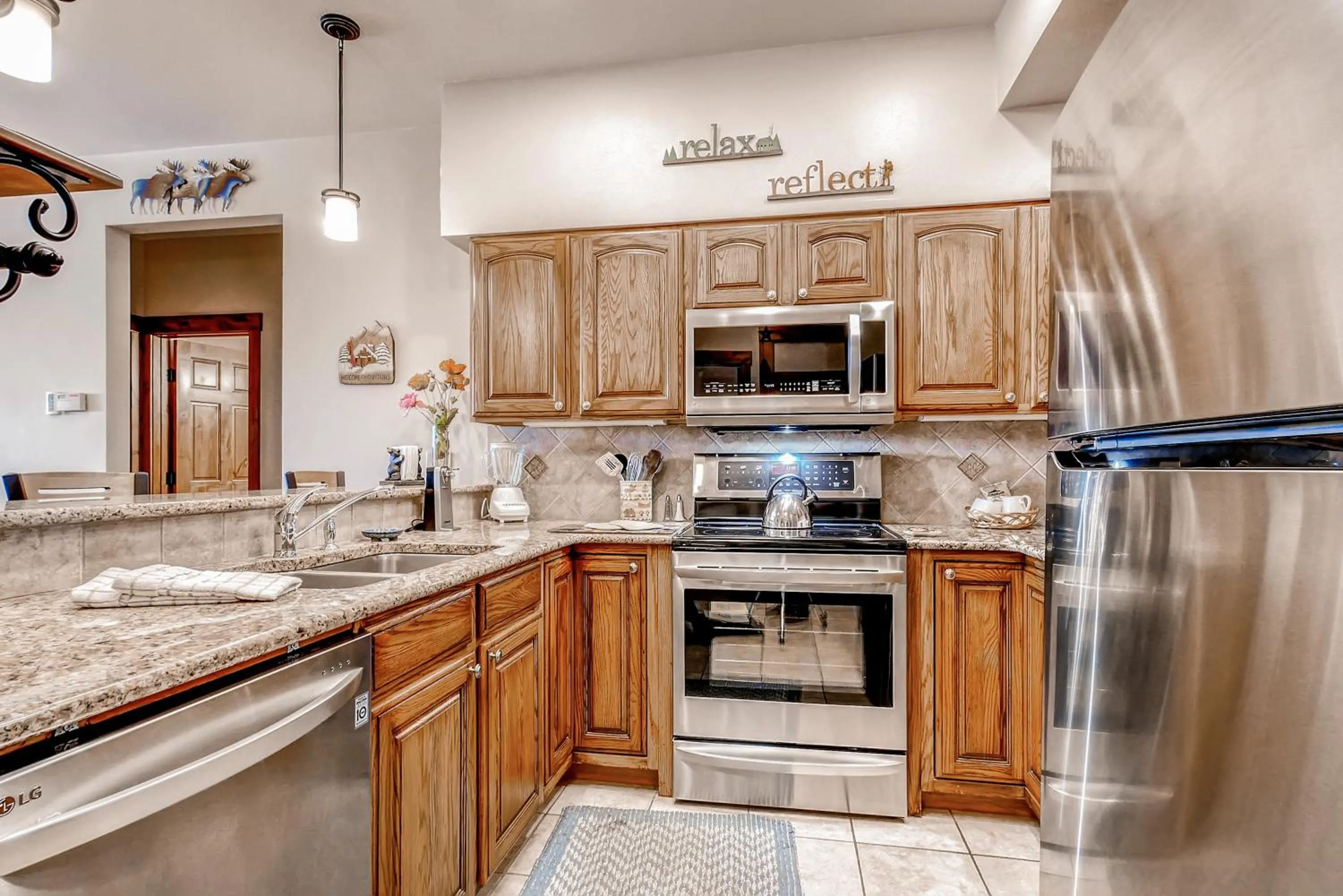 Kitchen or kitchenette in Snow Flower Condos