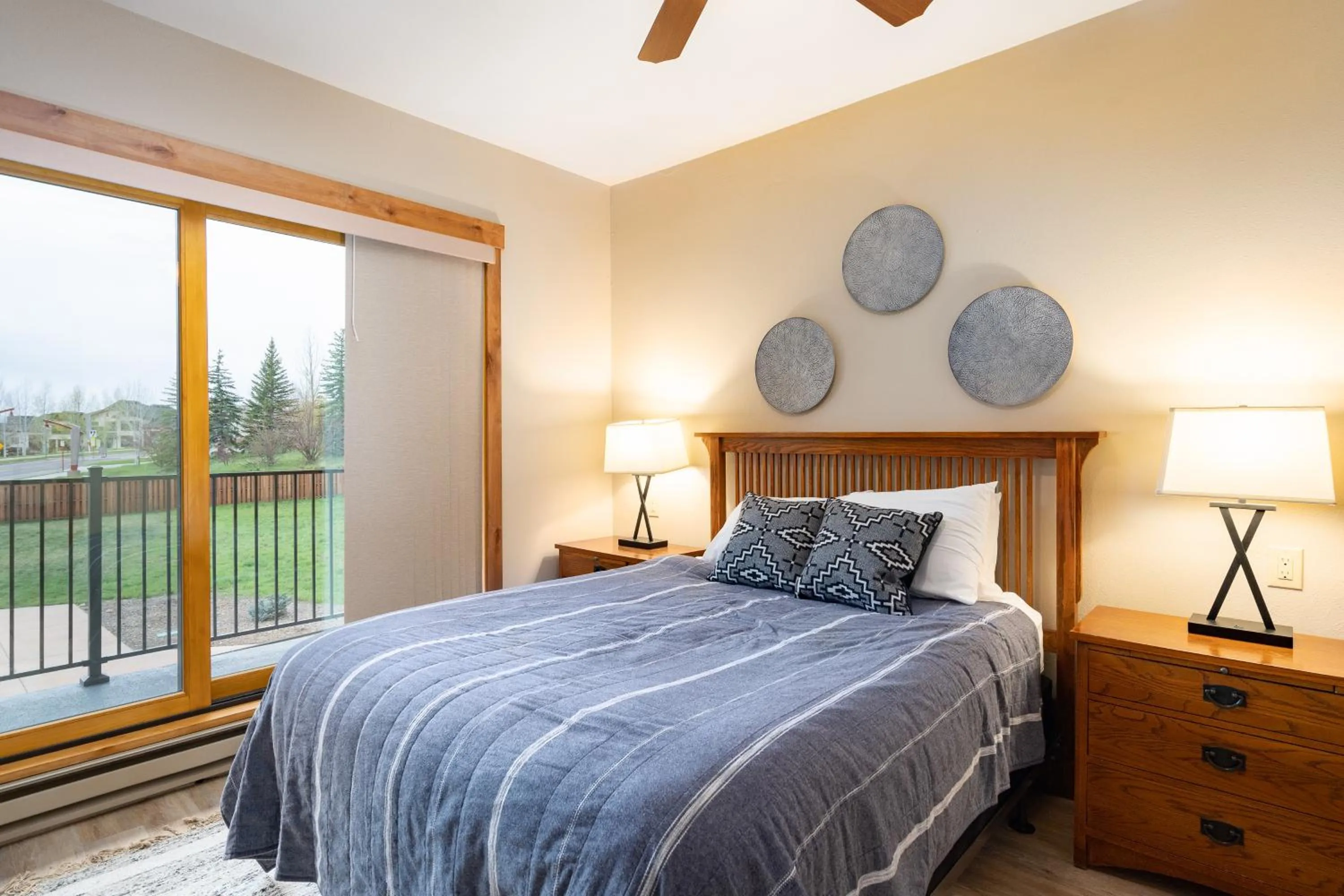 Bed in Snow Flower Condos