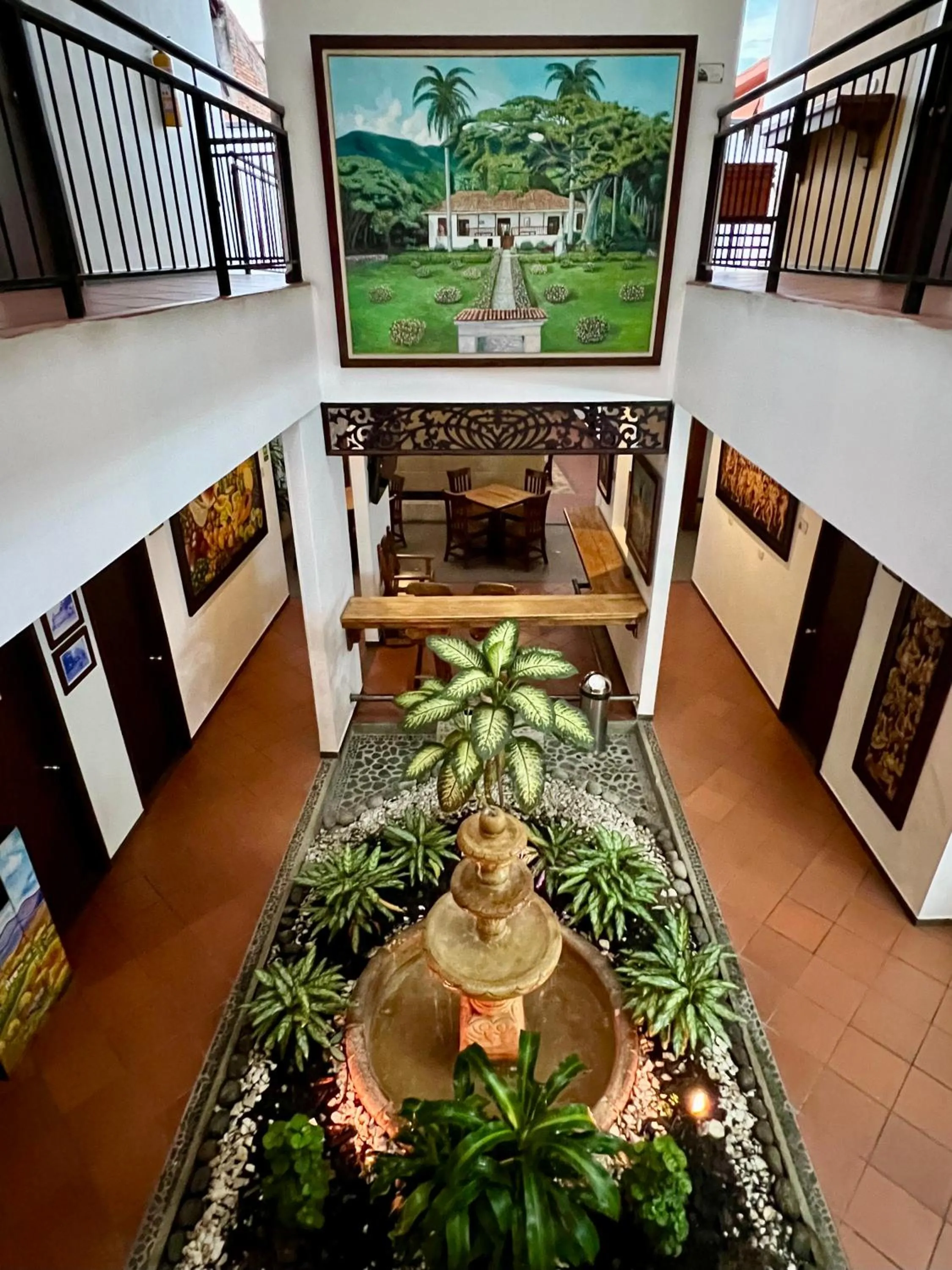 Communal lounge/ TV room in Hotel Boutique San Antonio