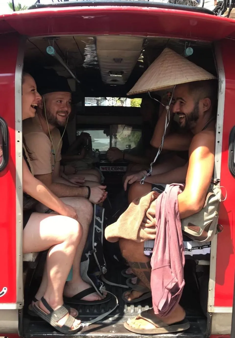 People in The Cabin Backpackers Hostel & Bar