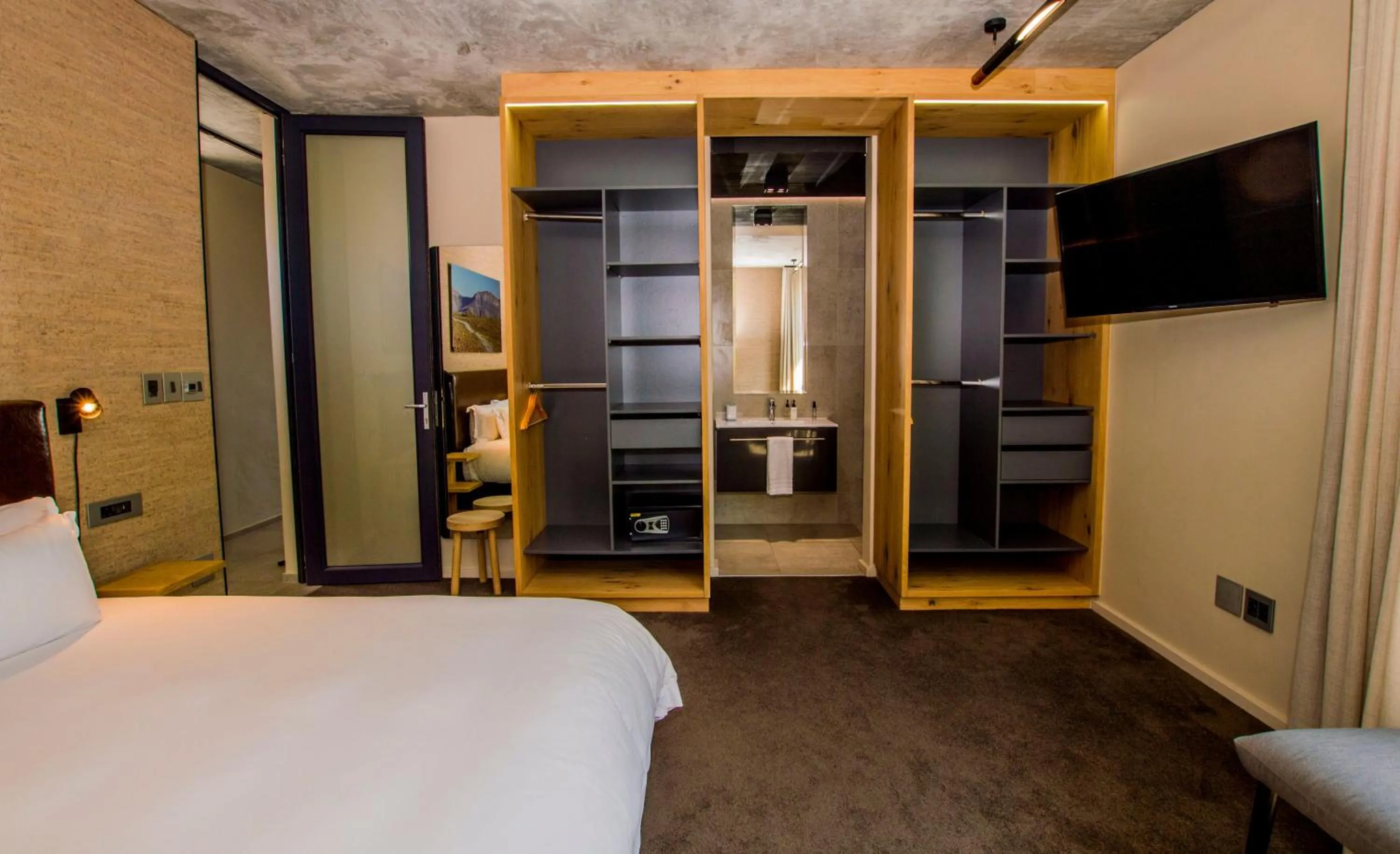 Photo of the whole room, Bed in De Haas Living @ Die Laan 2