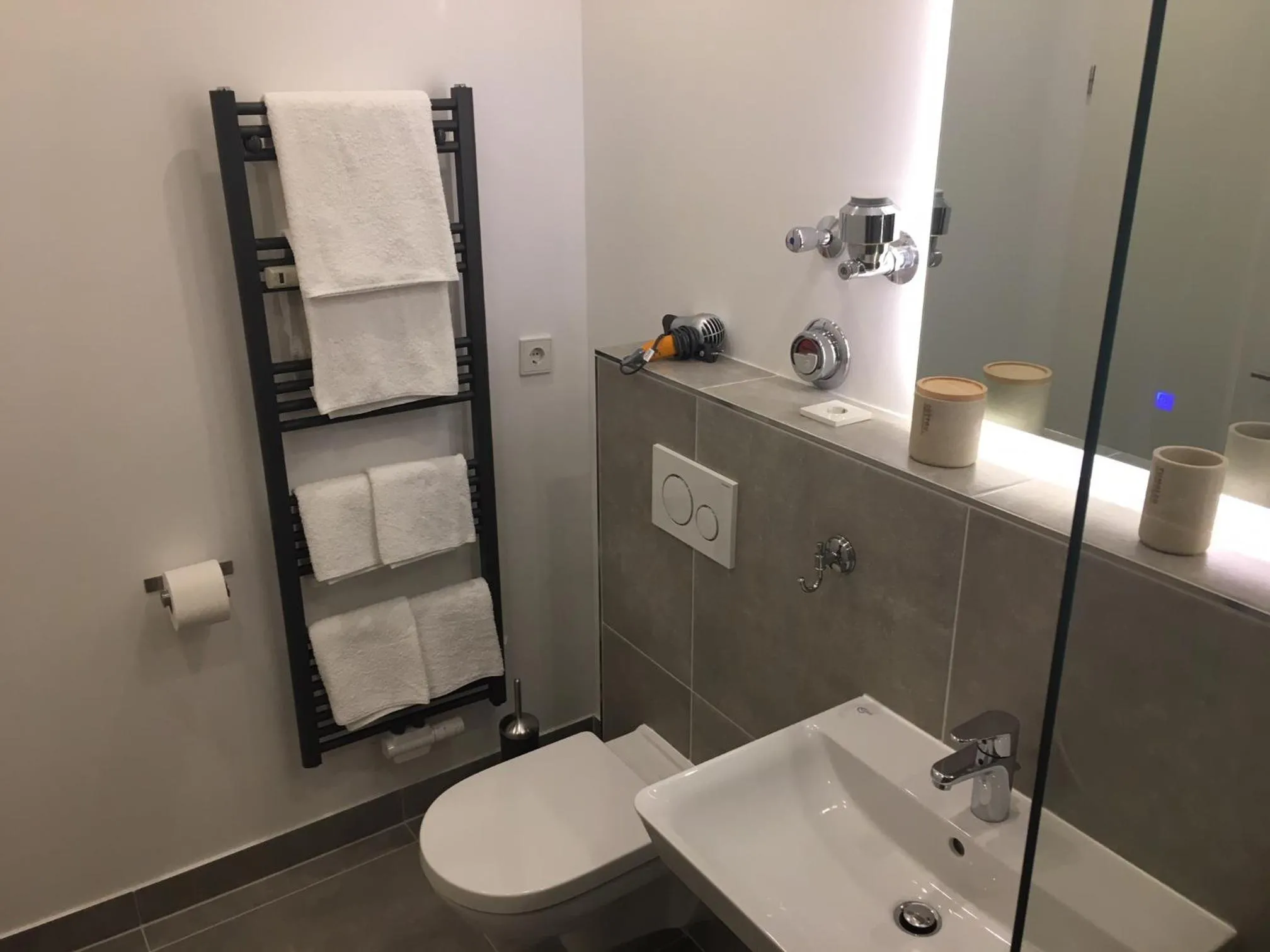 Bathroom in Apartement Förde Blick