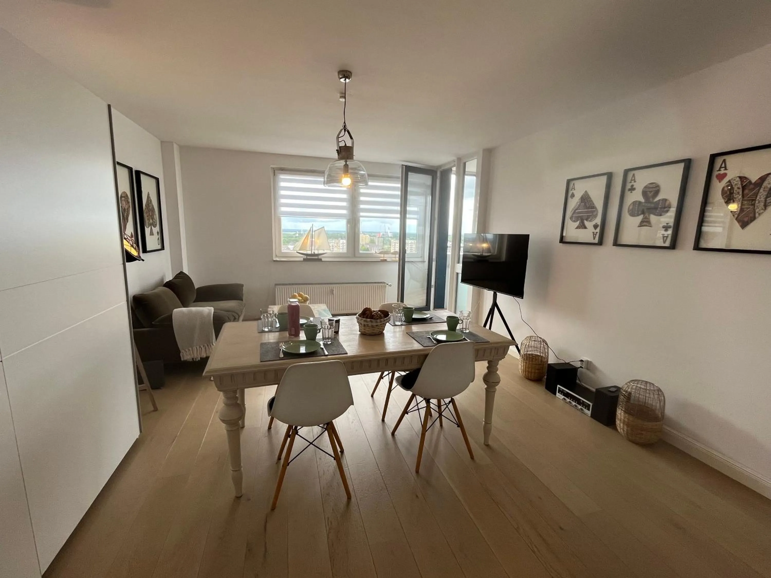 TV and multimedia in Apartement Förde Blick