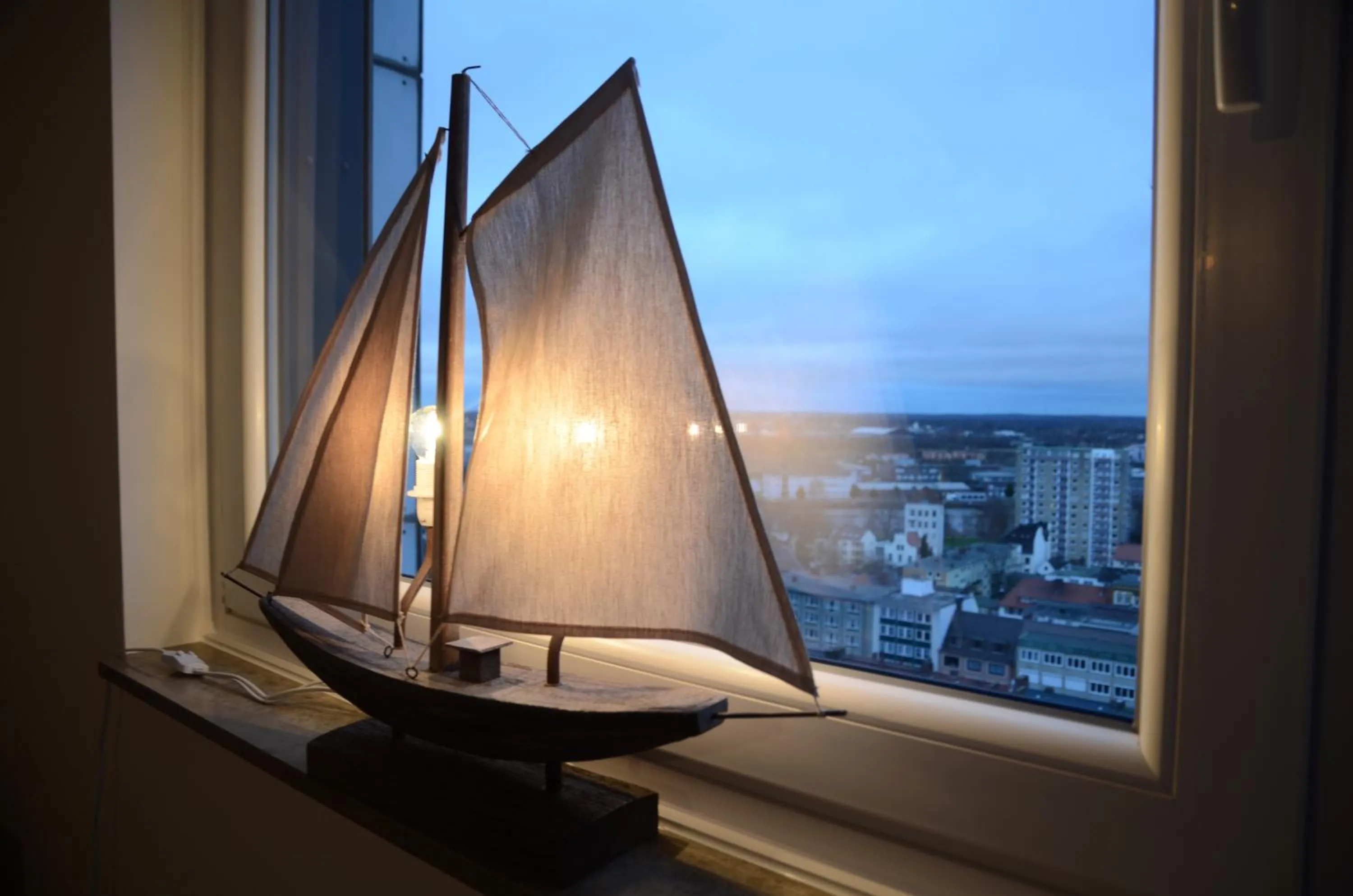 Bird's eye view in Apartement Förde Blick