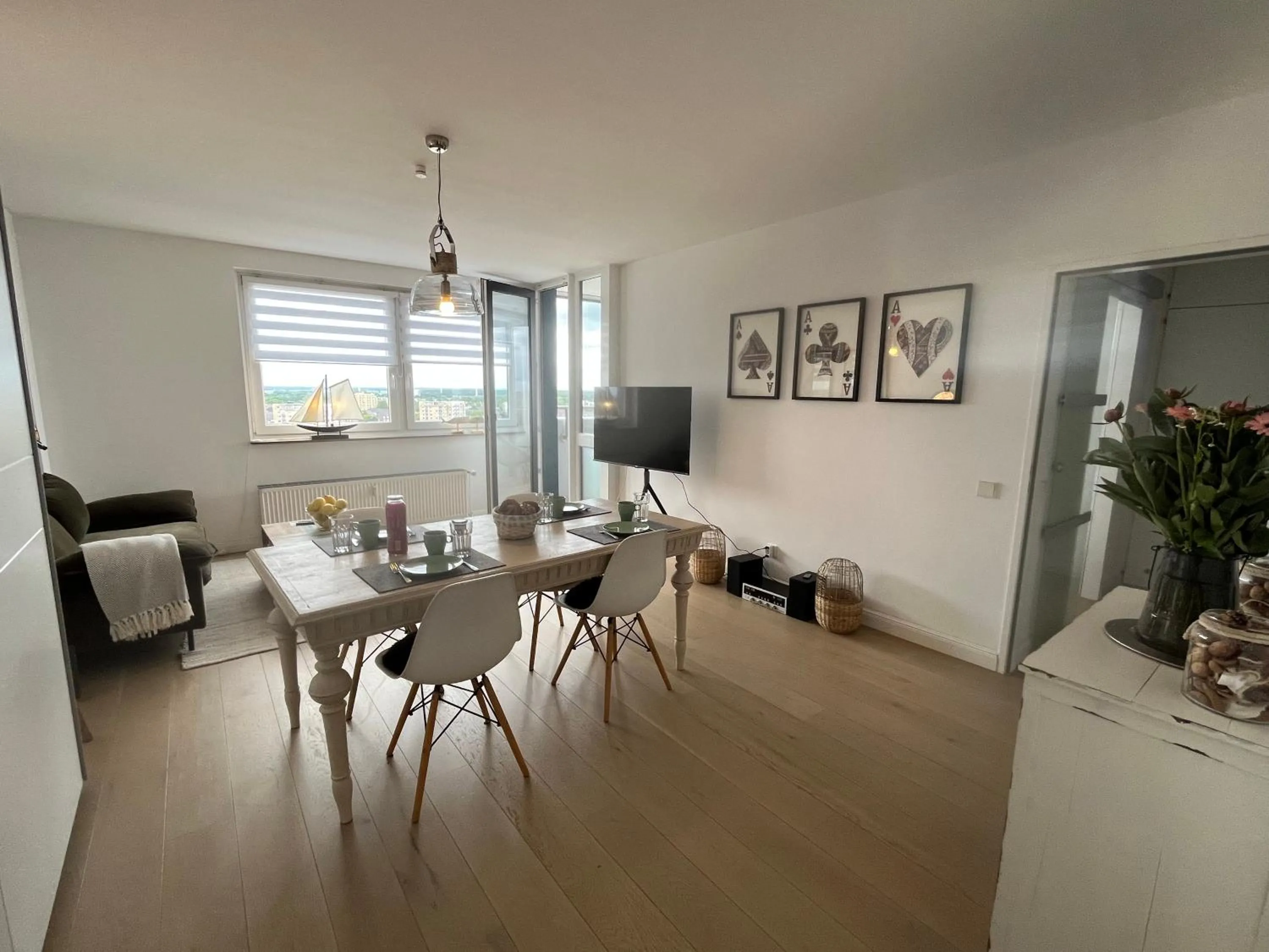 TV and multimedia in Apartement Förde Blick