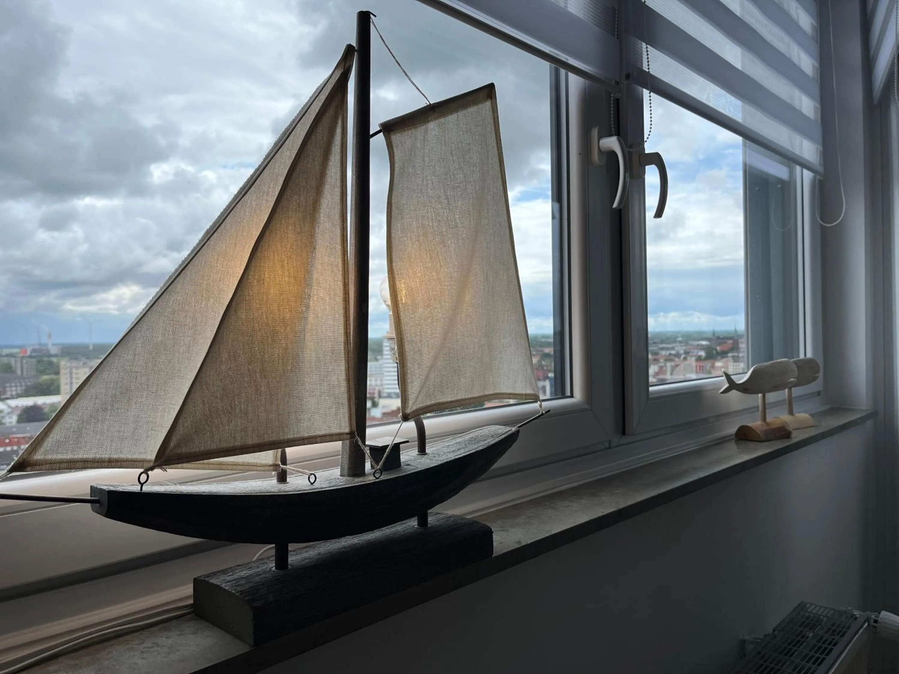 Decorative detail in Apartement Förde Blick