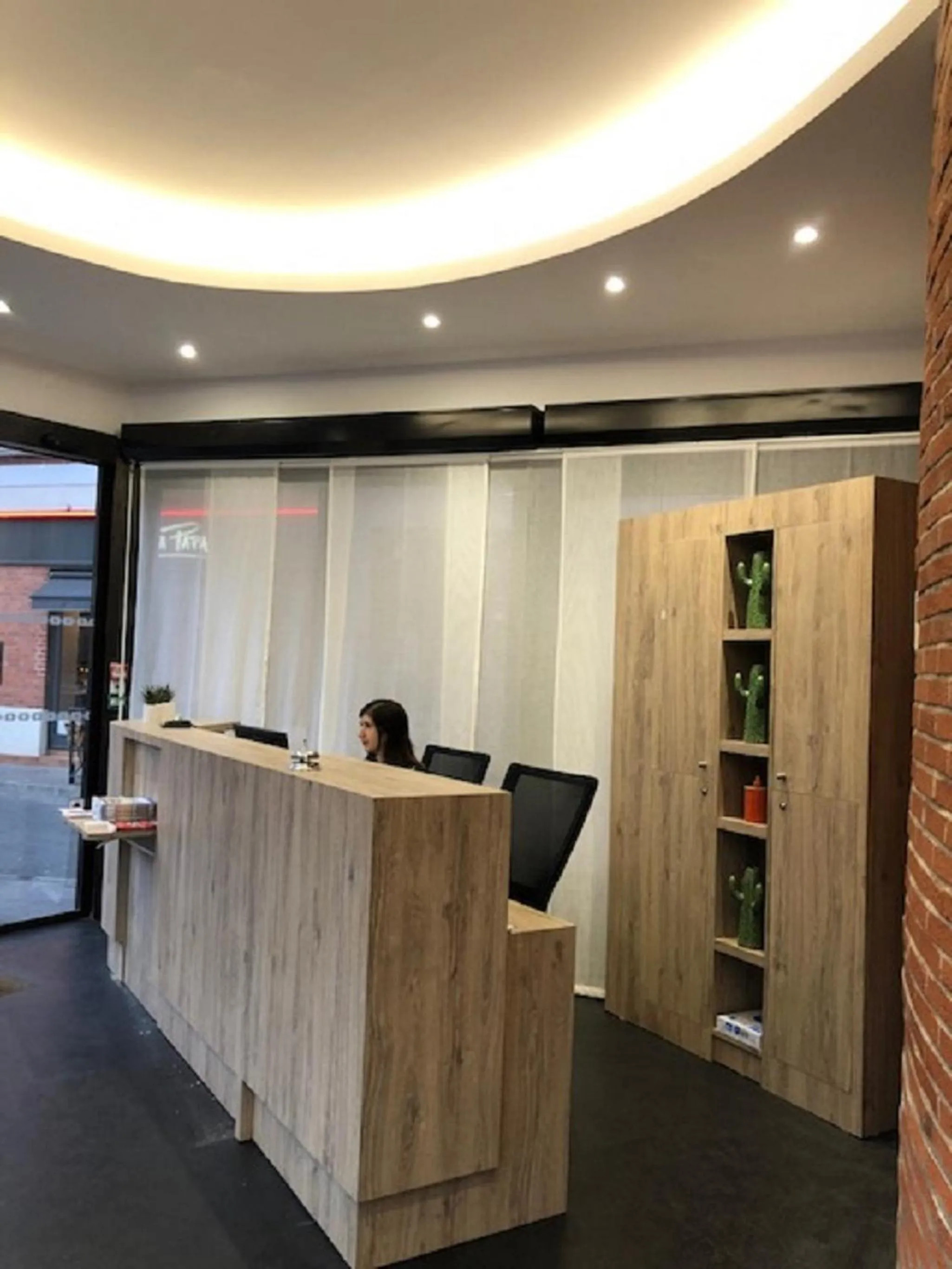 Lobby or reception in Hotel Victor Hugo