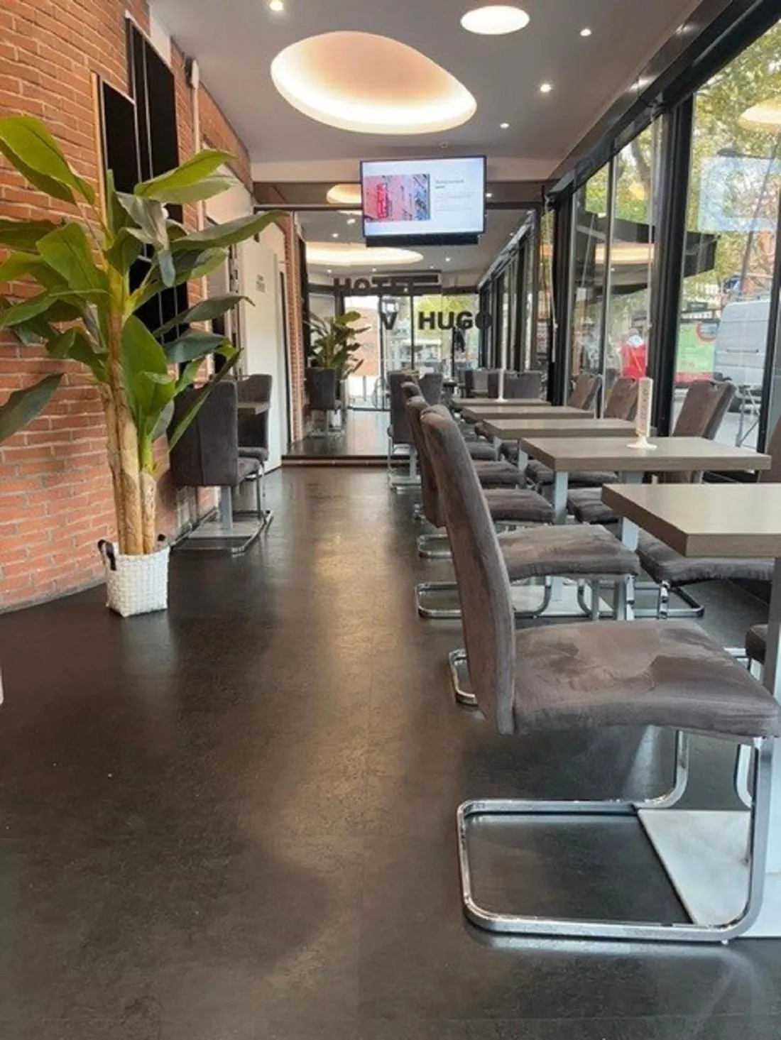 Lobby or reception in Hotel Victor Hugo