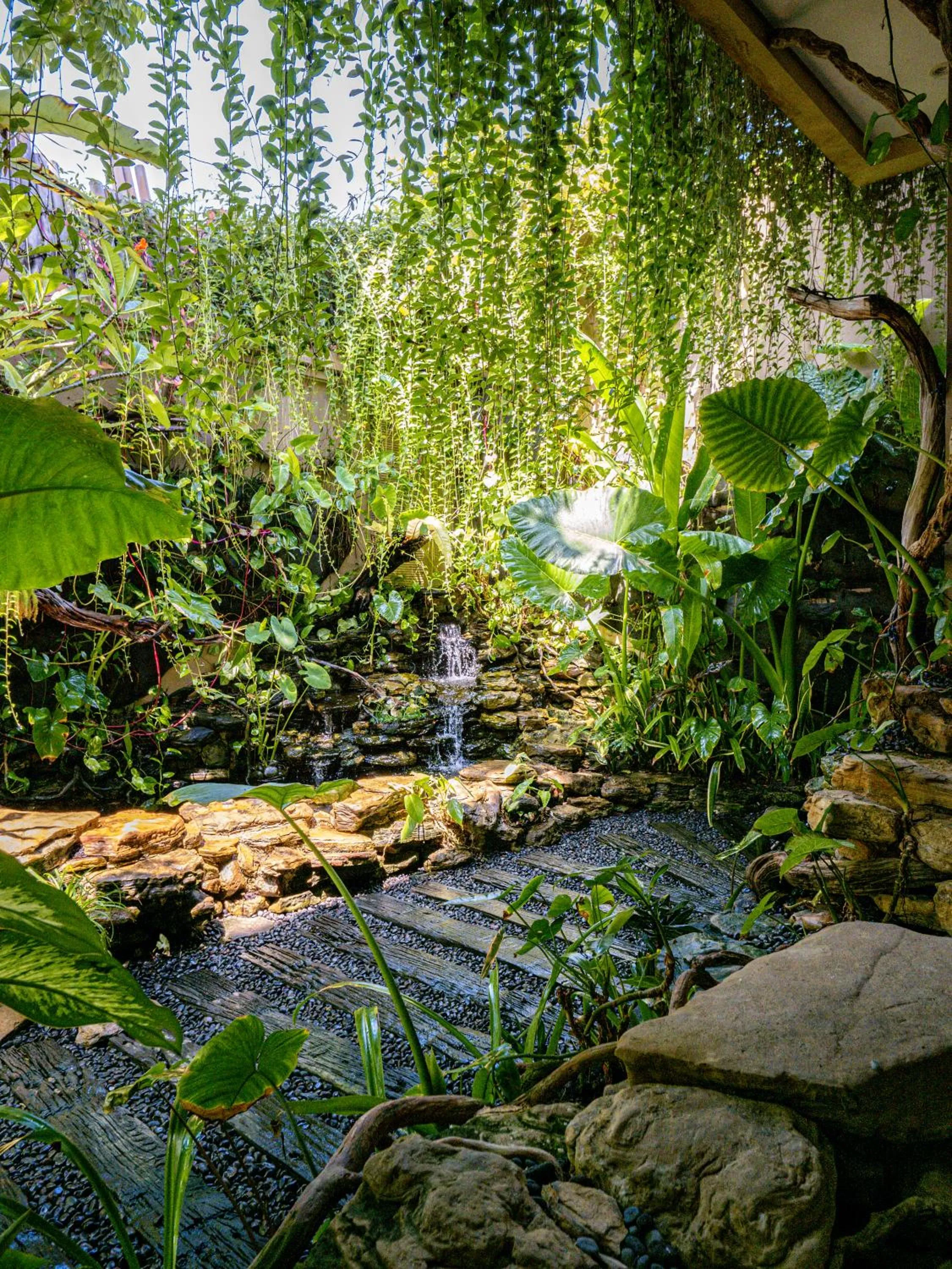 Natural landscape in Lasanti Villas Seminyak
