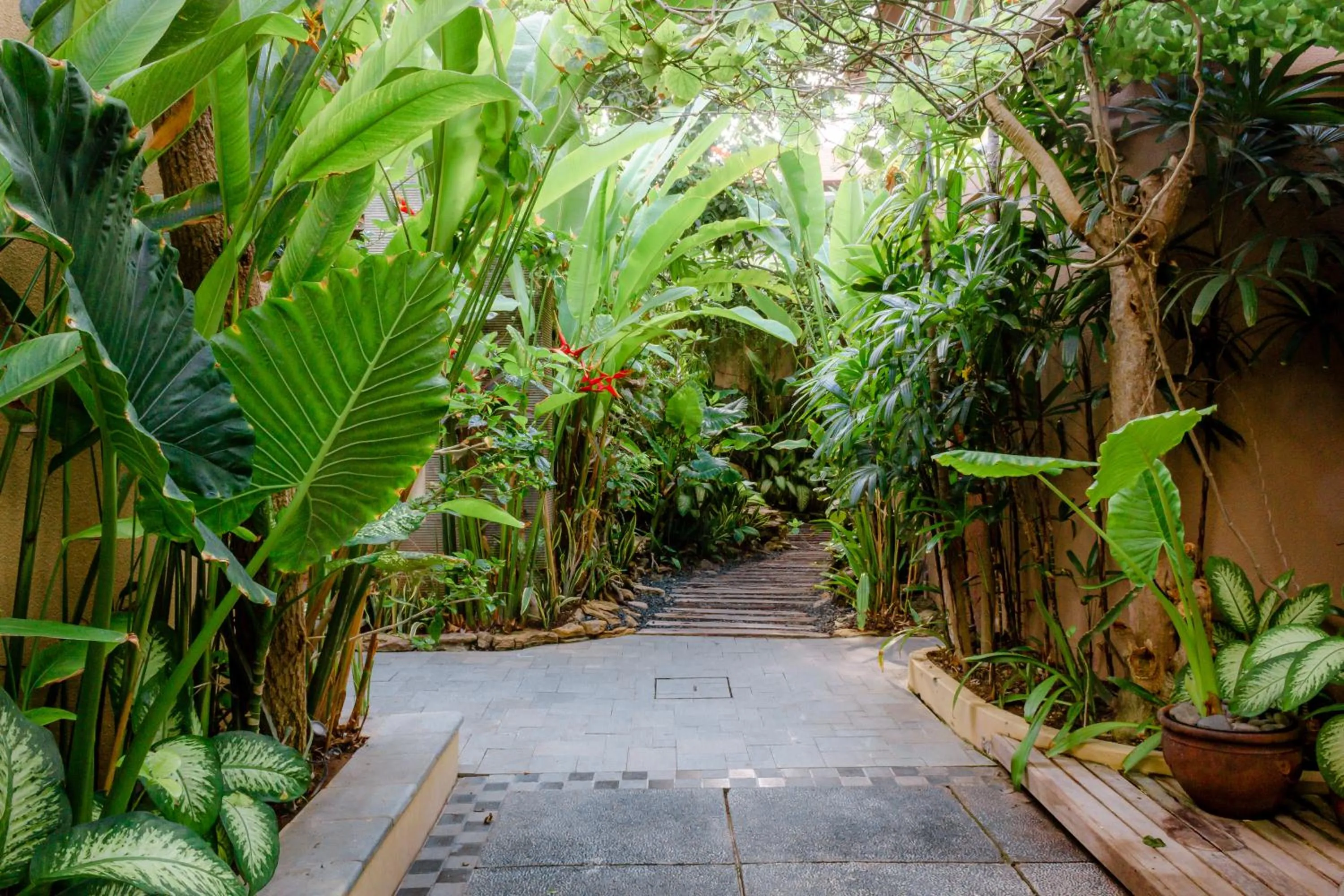 Patio in Lasanti Villas Seminyak