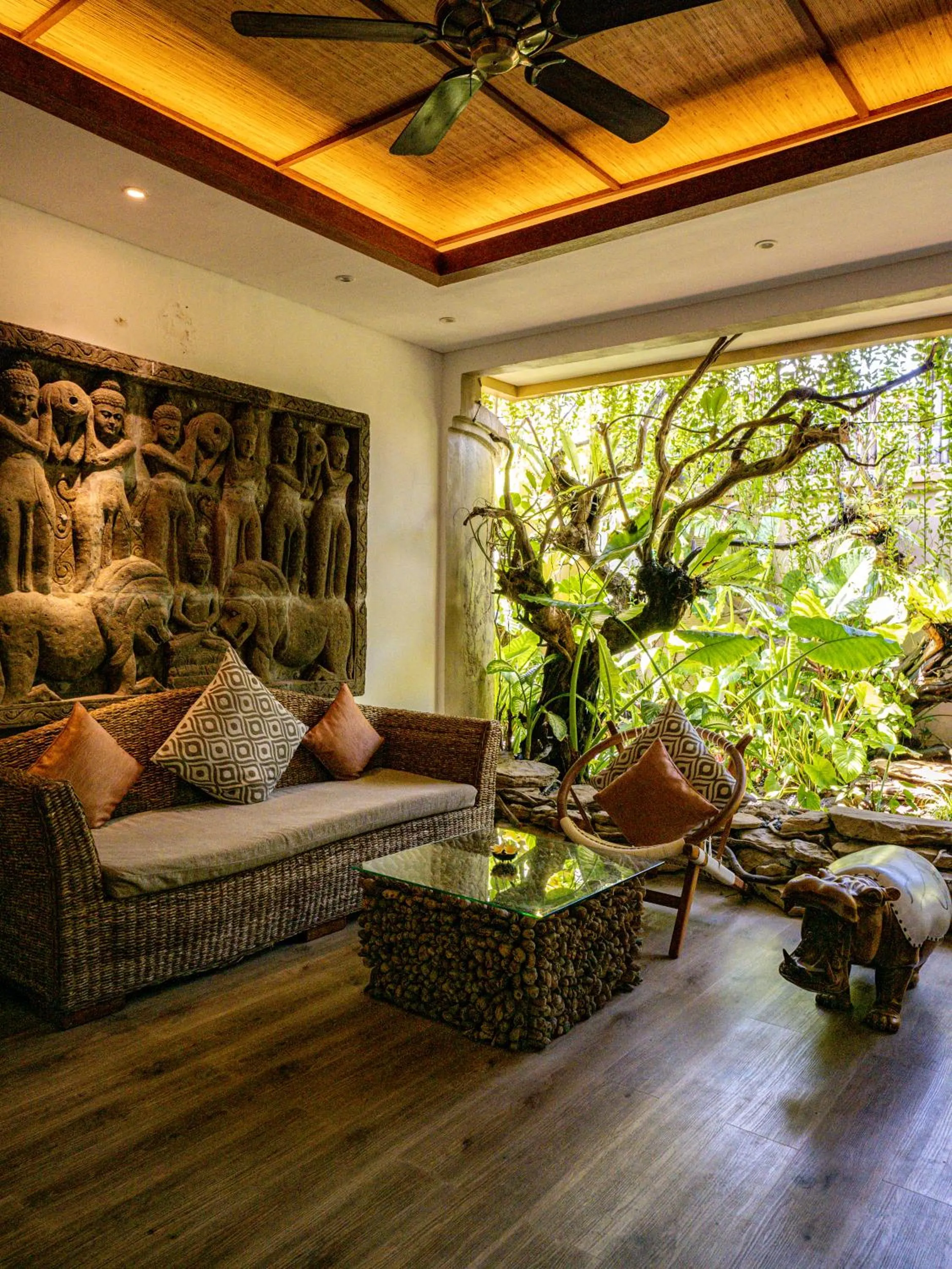 Lobby or reception in Lasanti Villas Seminyak