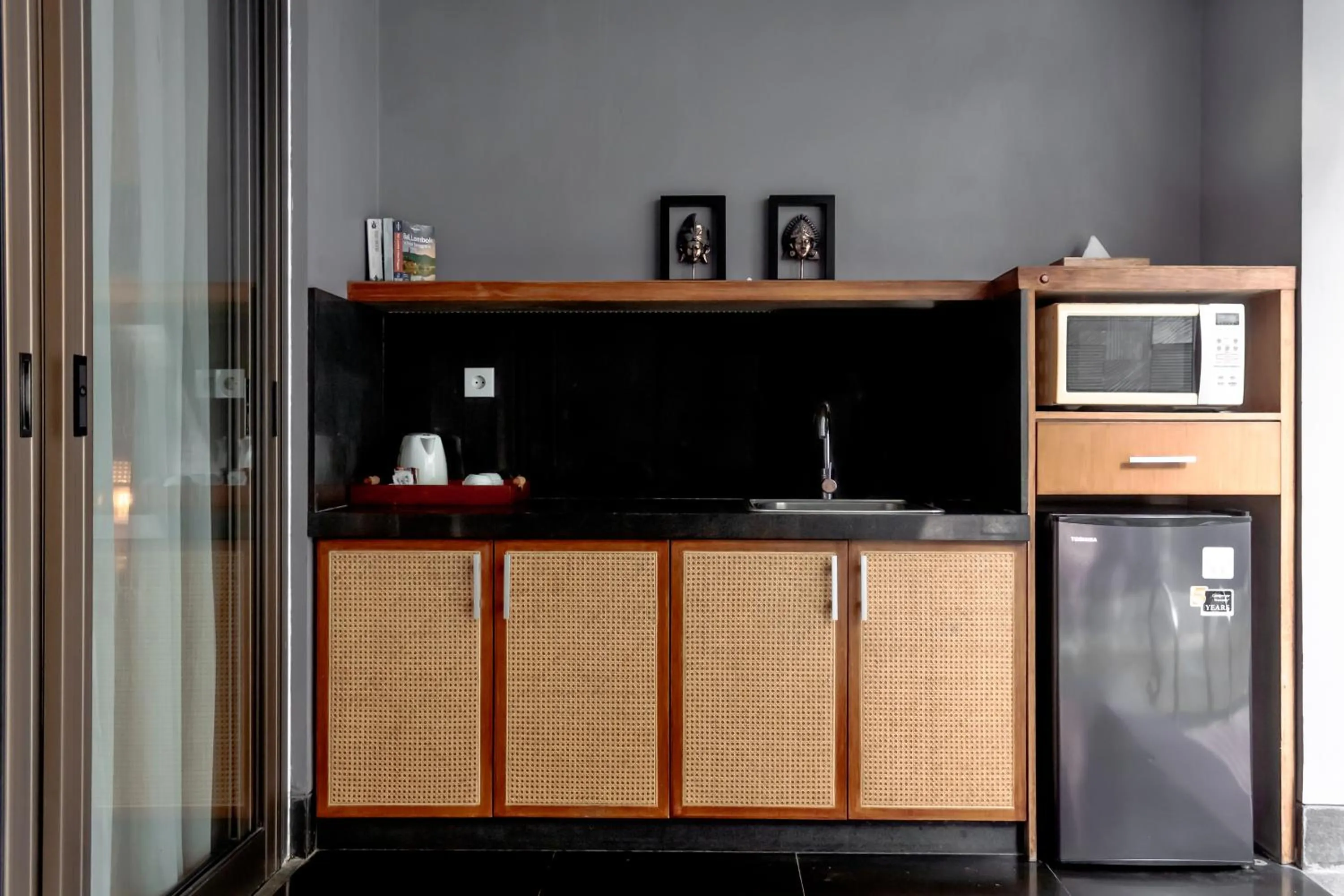 Kitchen or kitchenette in Lasanti Villas Seminyak