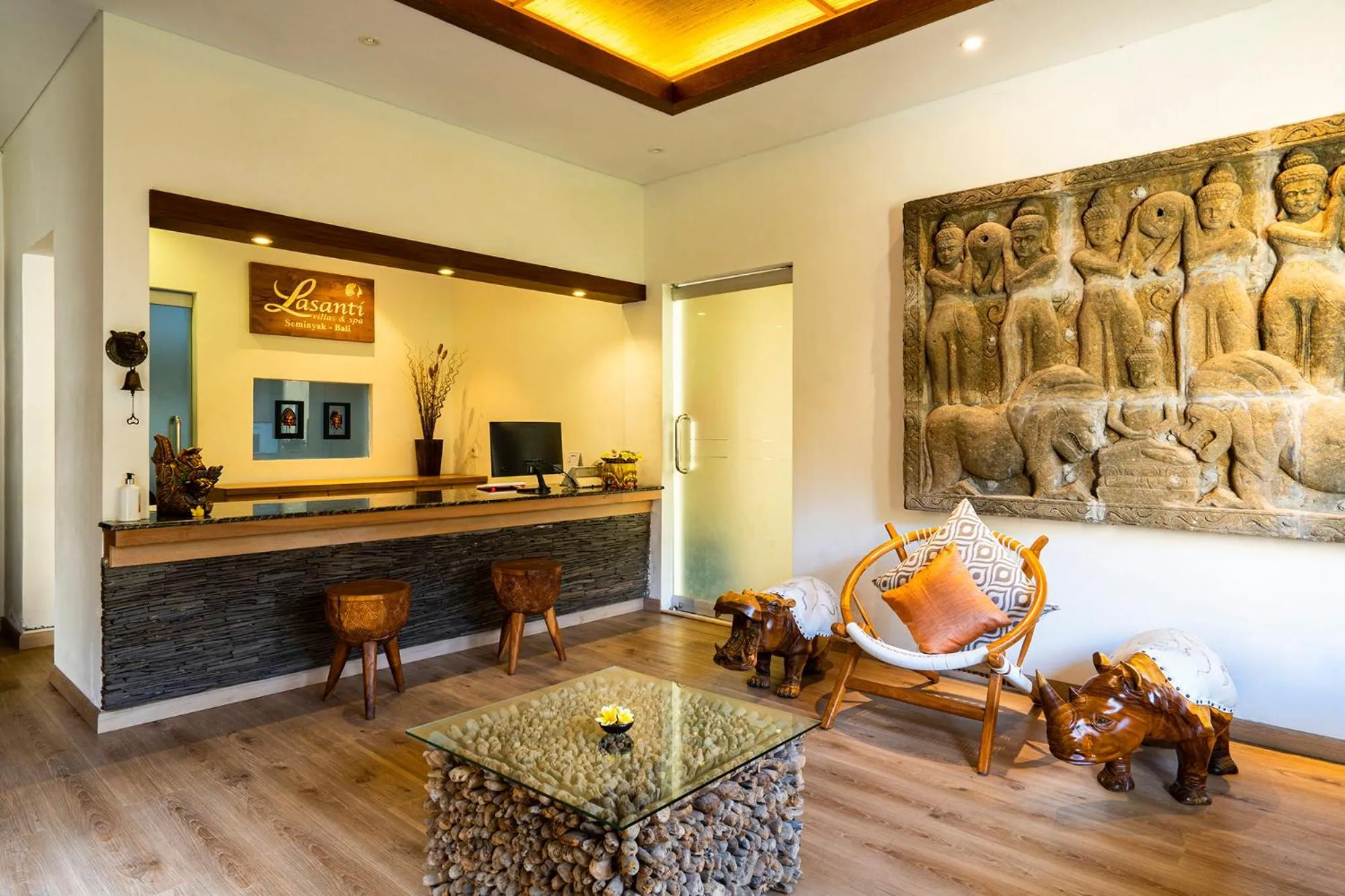 Lobby or reception in Lasanti Villas Seminyak
