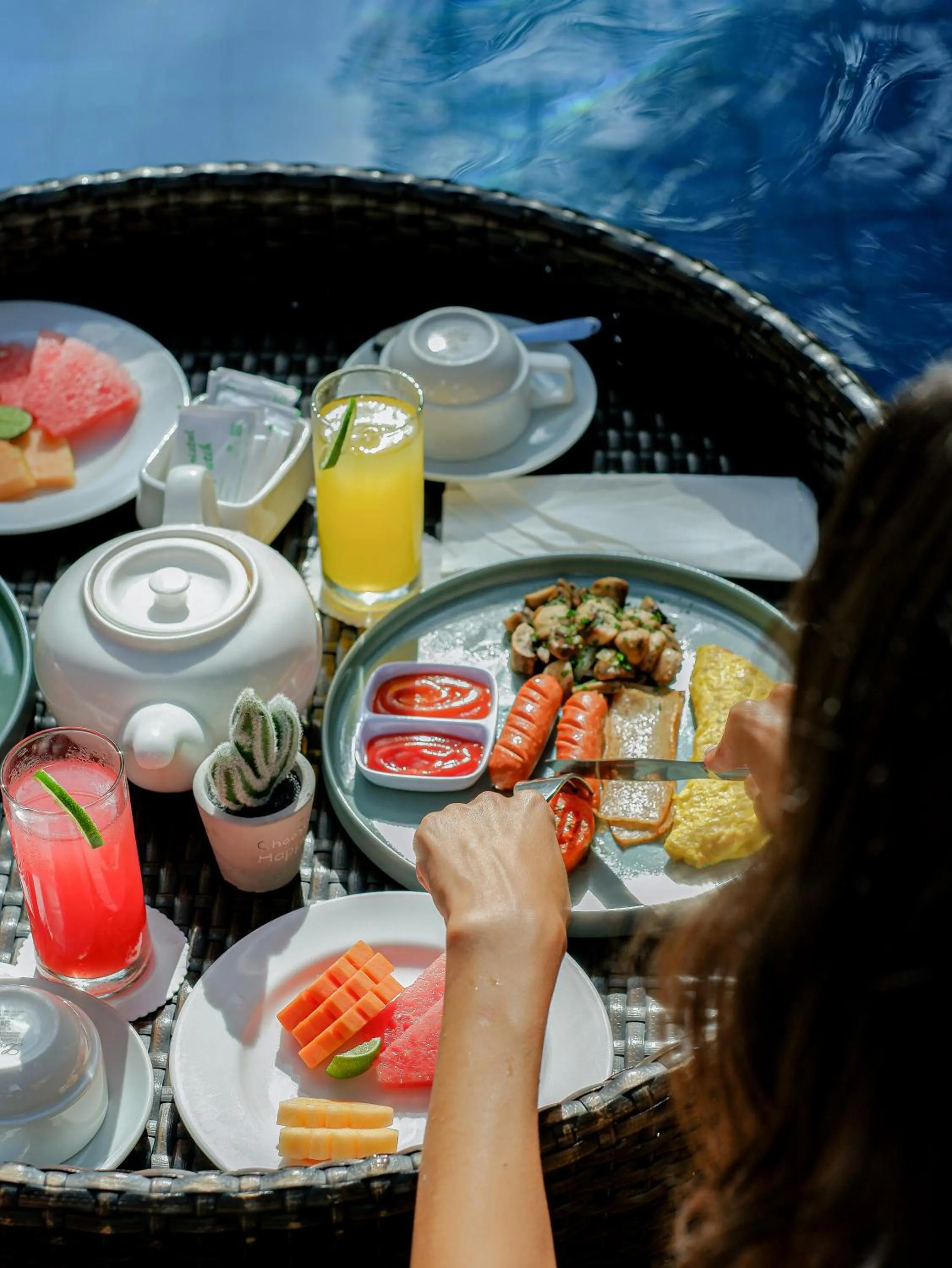 Breakfast in Lasanti Villas Seminyak