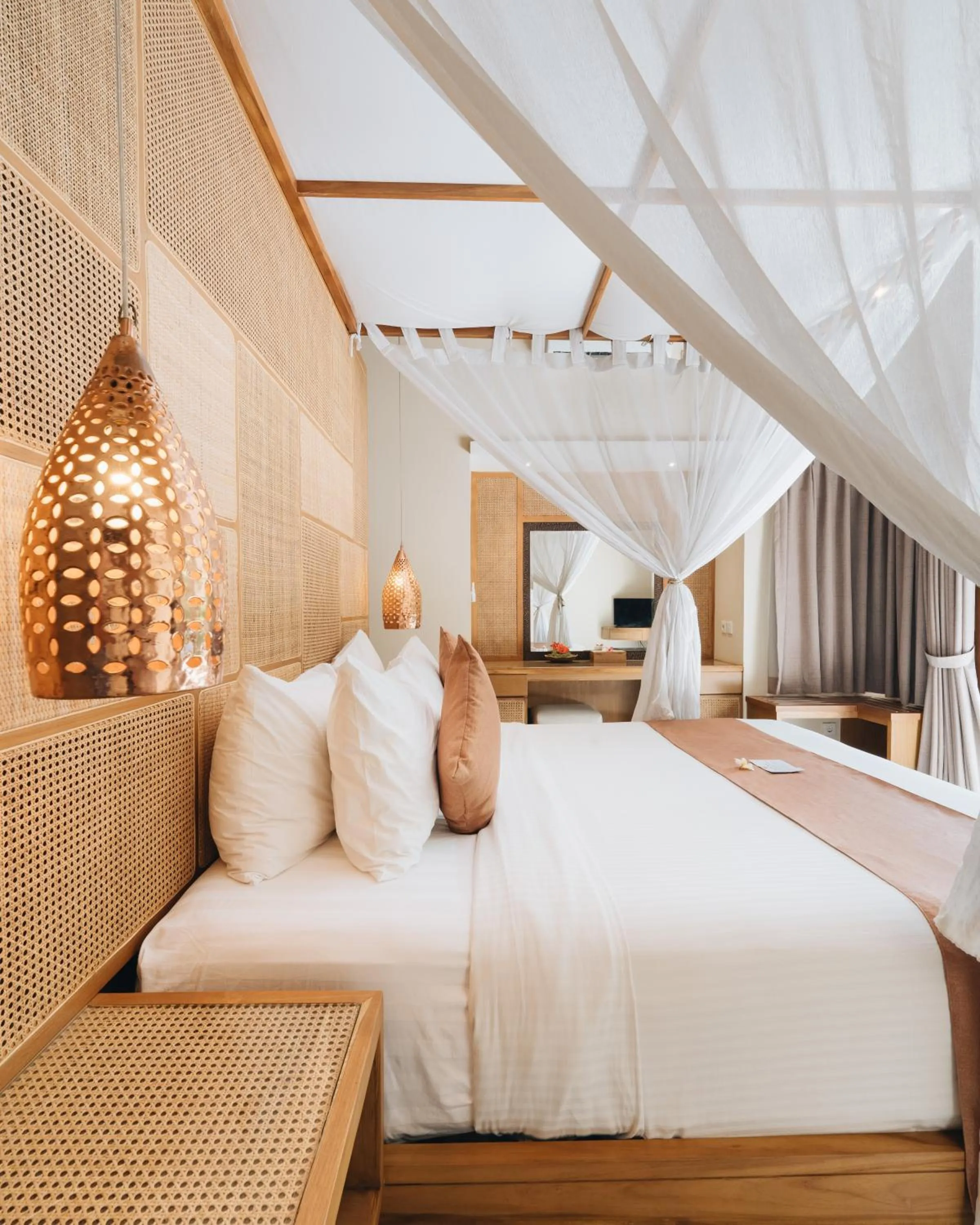 Bedroom, Bed in Lasanti Villas Seminyak