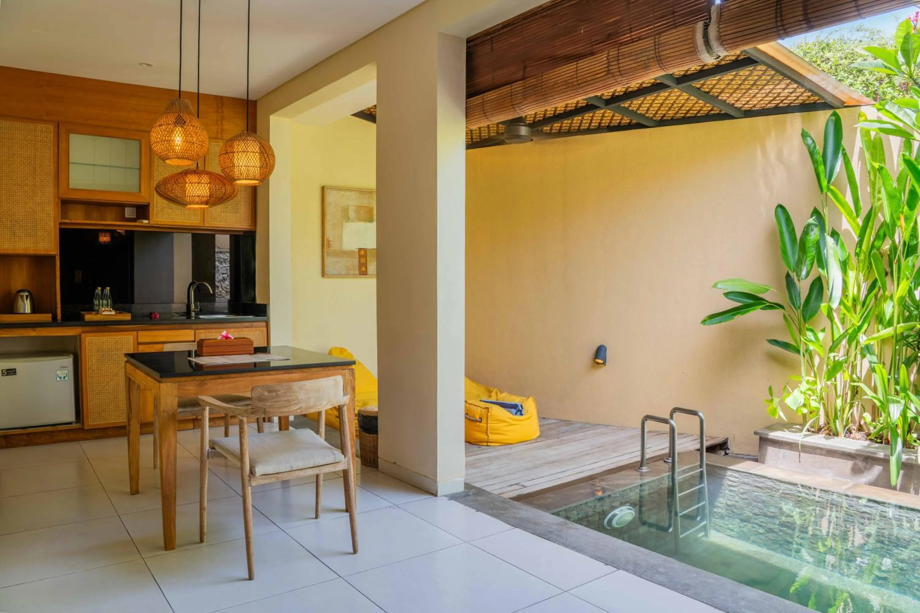 Kitchen or kitchenette in Lasanti Villas Seminyak