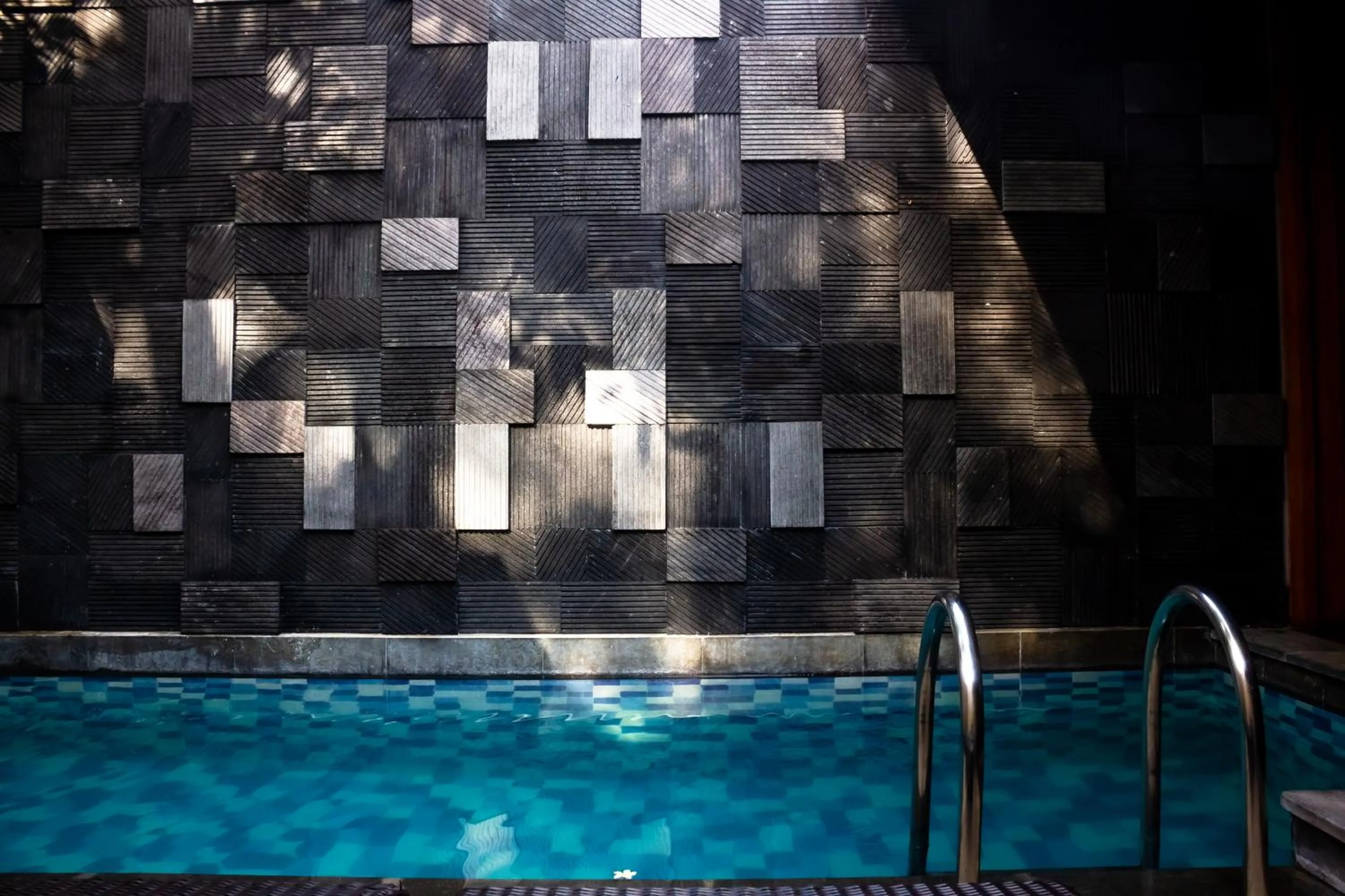 Pool view in Lasanti Villas Seminyak