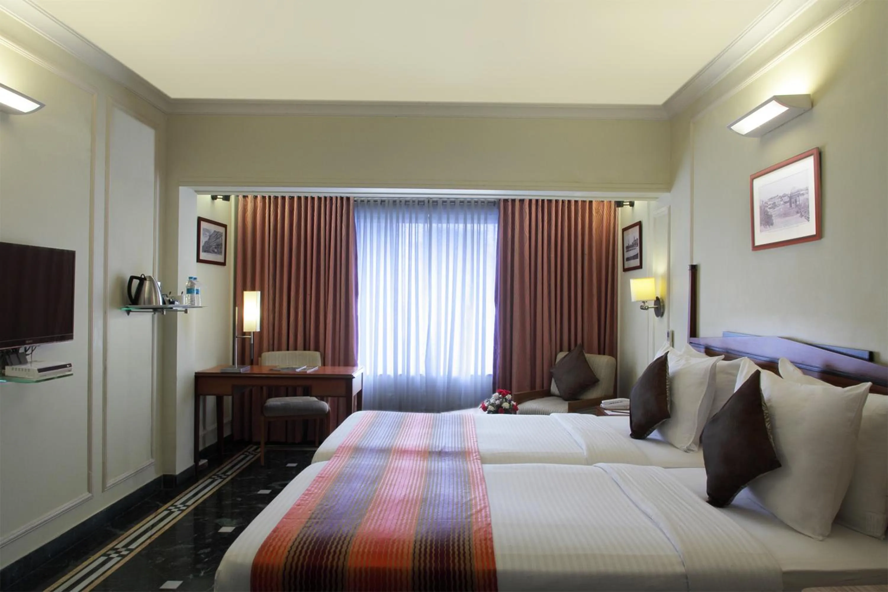 Photo of the whole room, Bed in Hiltop Hotel