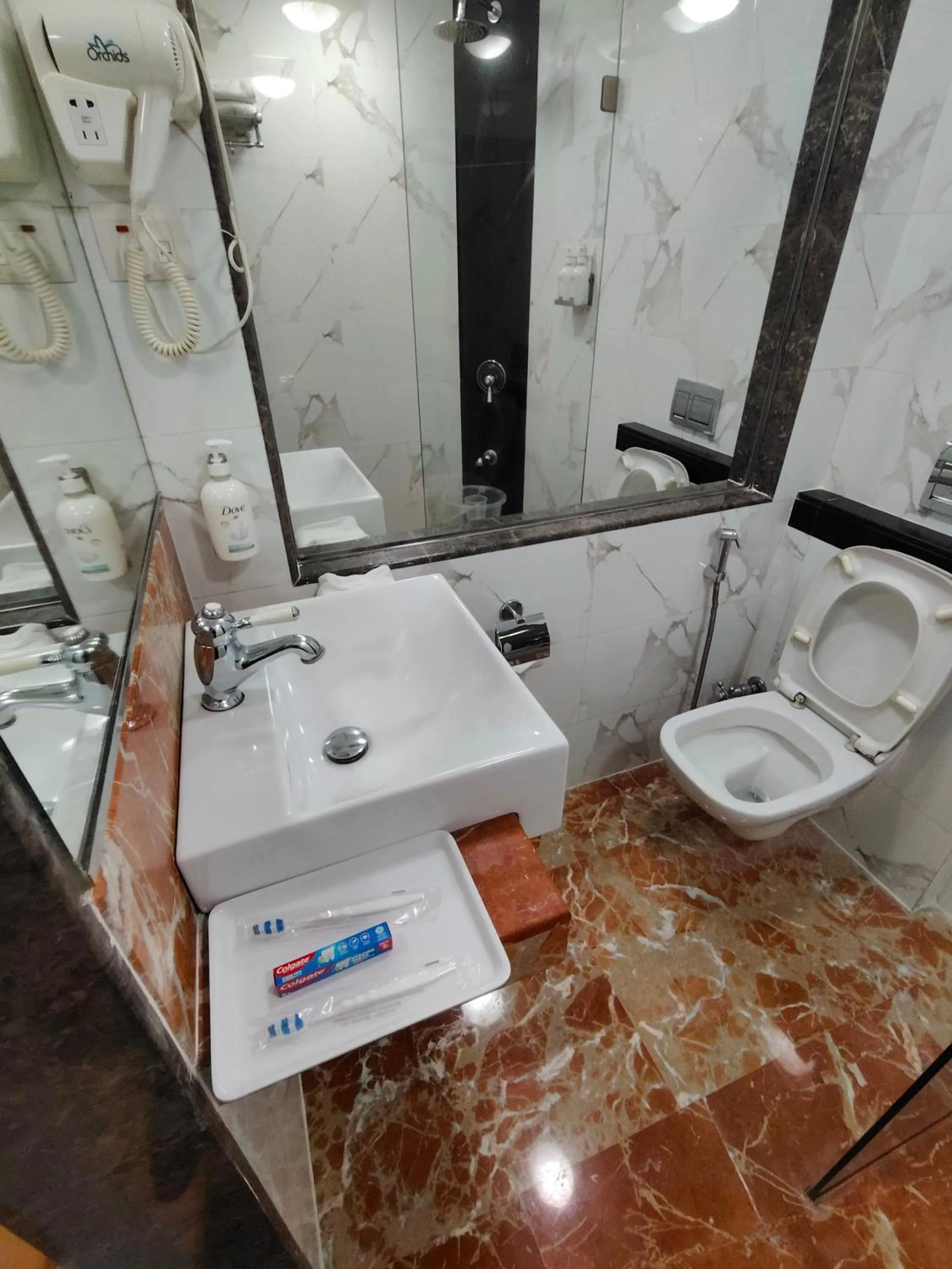 Bathroom in Regency Hotel