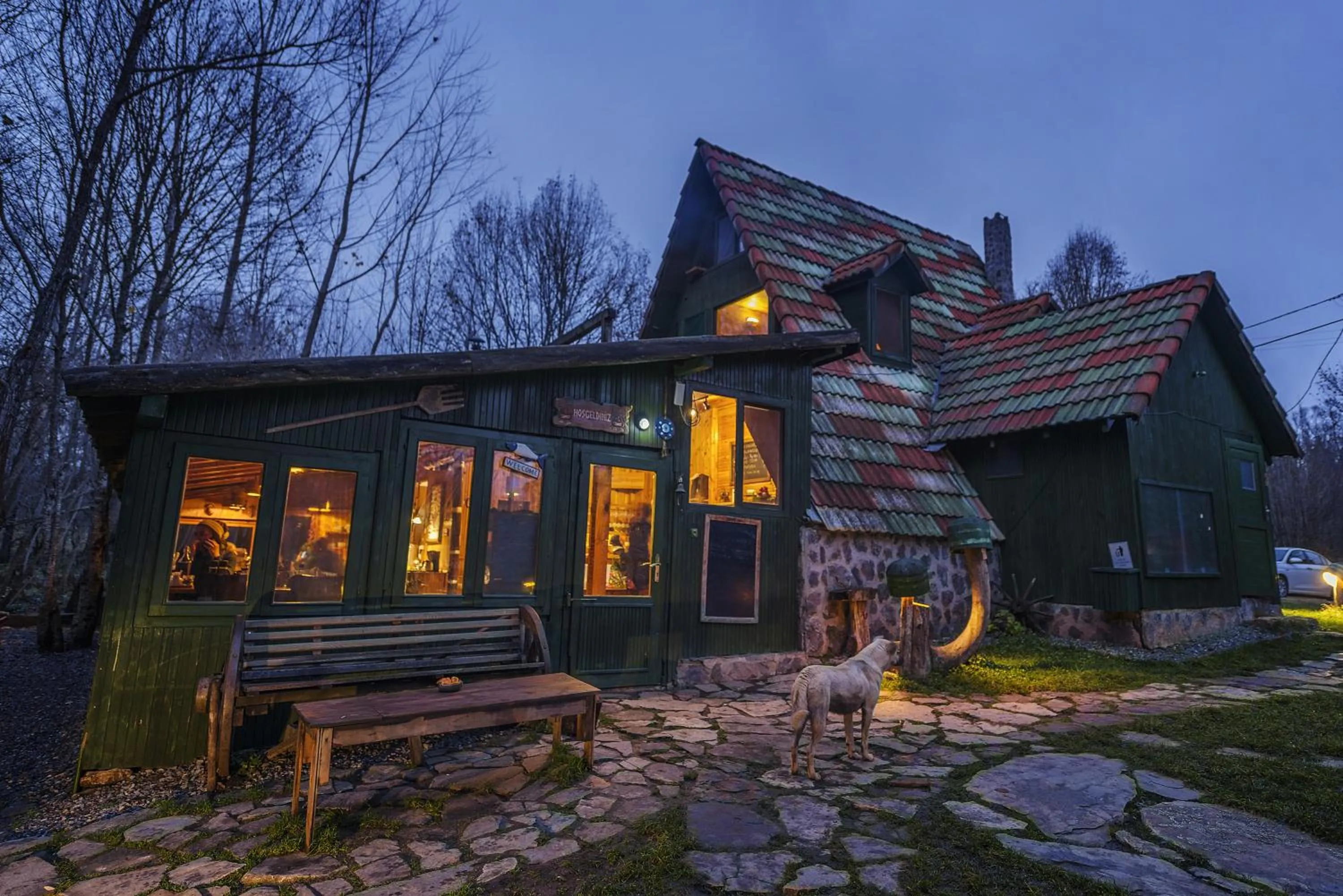 Bird's eye view in Hindiba Doga Evi