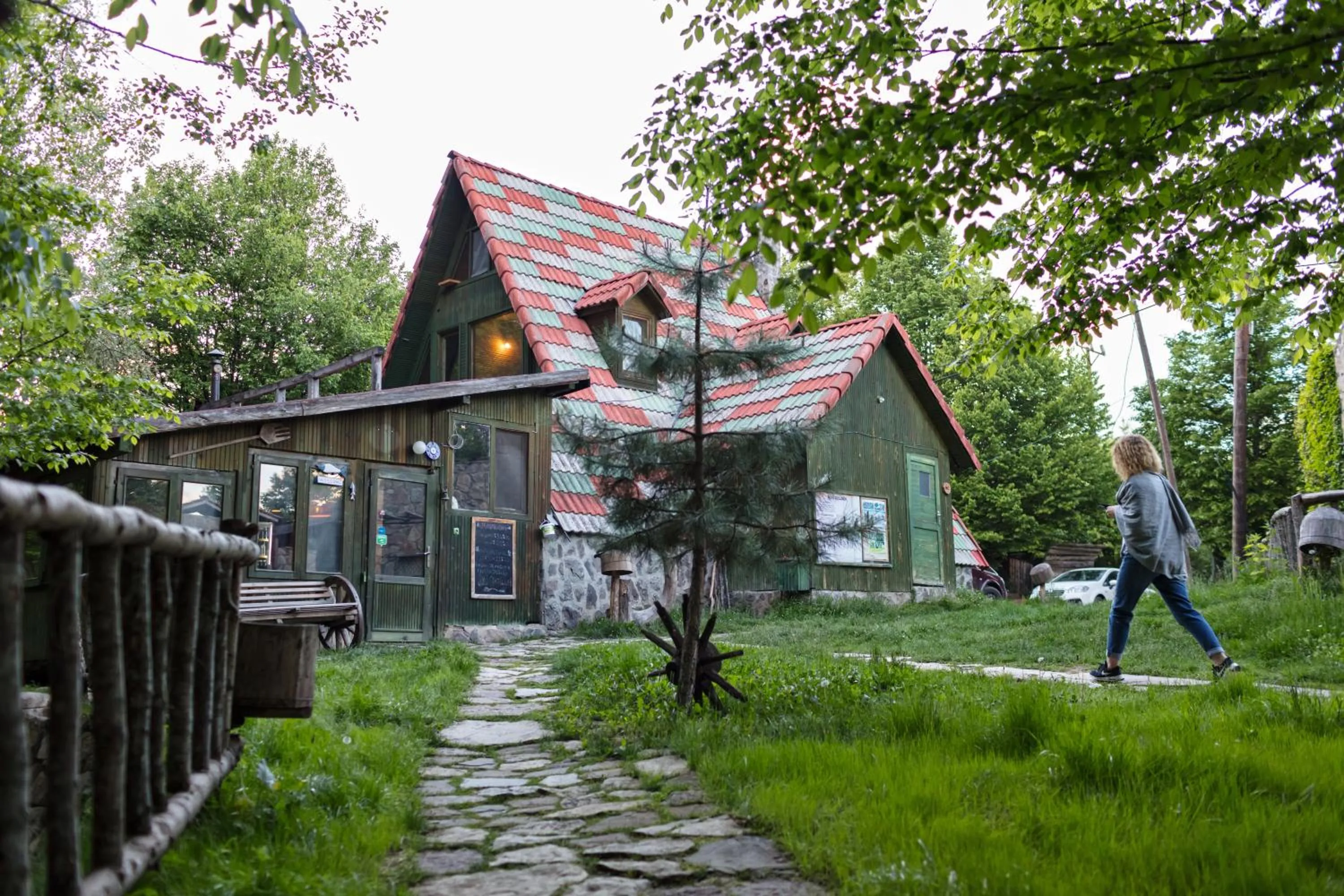 Facade/entrance in Hindiba Doga Evi