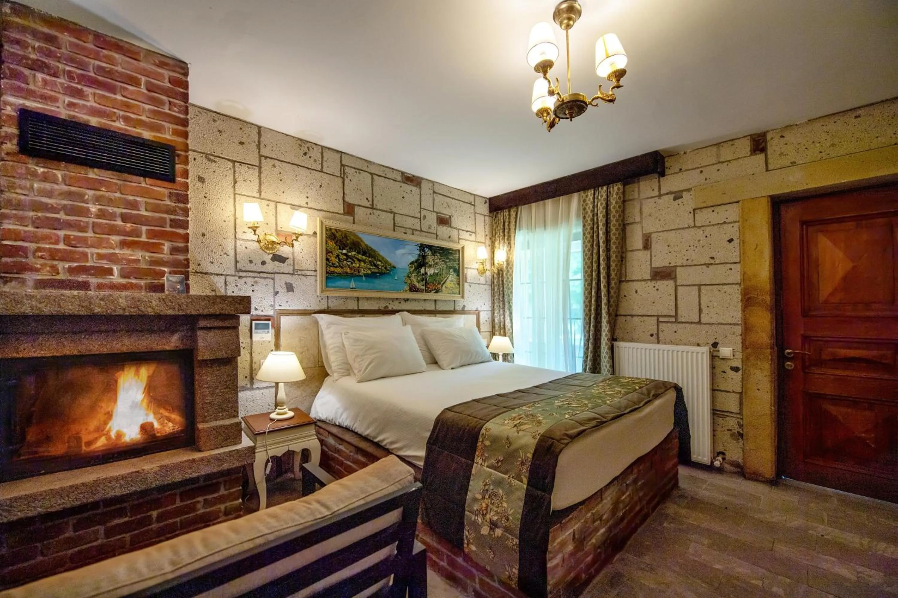 Bed in Wineport Lodge Agva Riverside Hotel & Winery