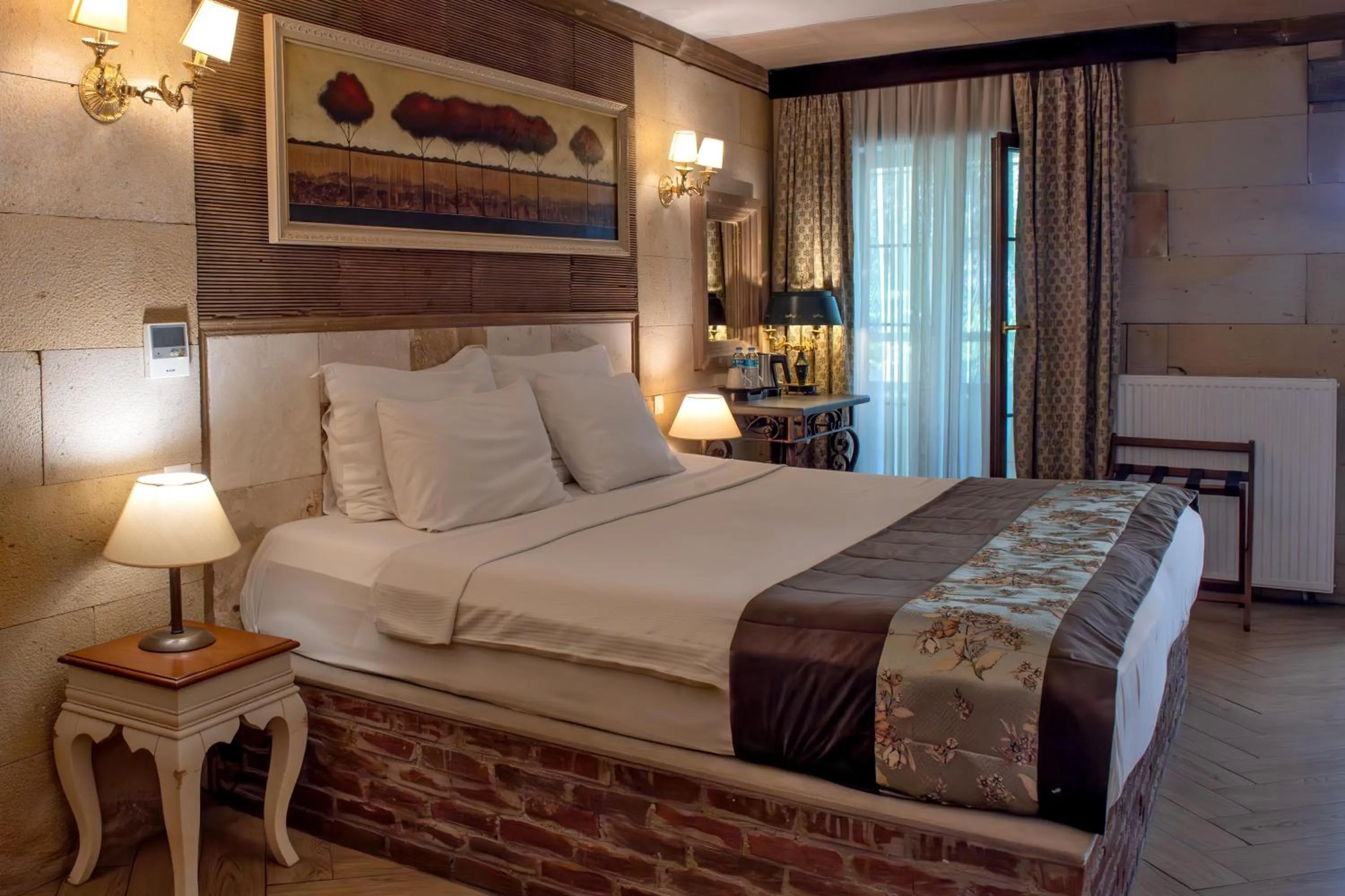 Bed in Wineport Lodge Agva Riverside Hotel & Winery