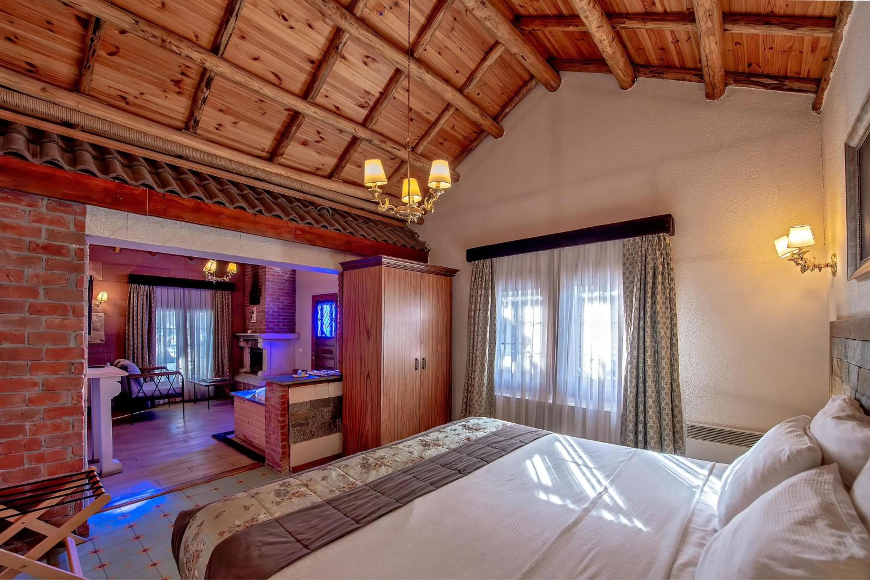 Bed in Wineport Lodge Agva Riverside Hotel & Winery