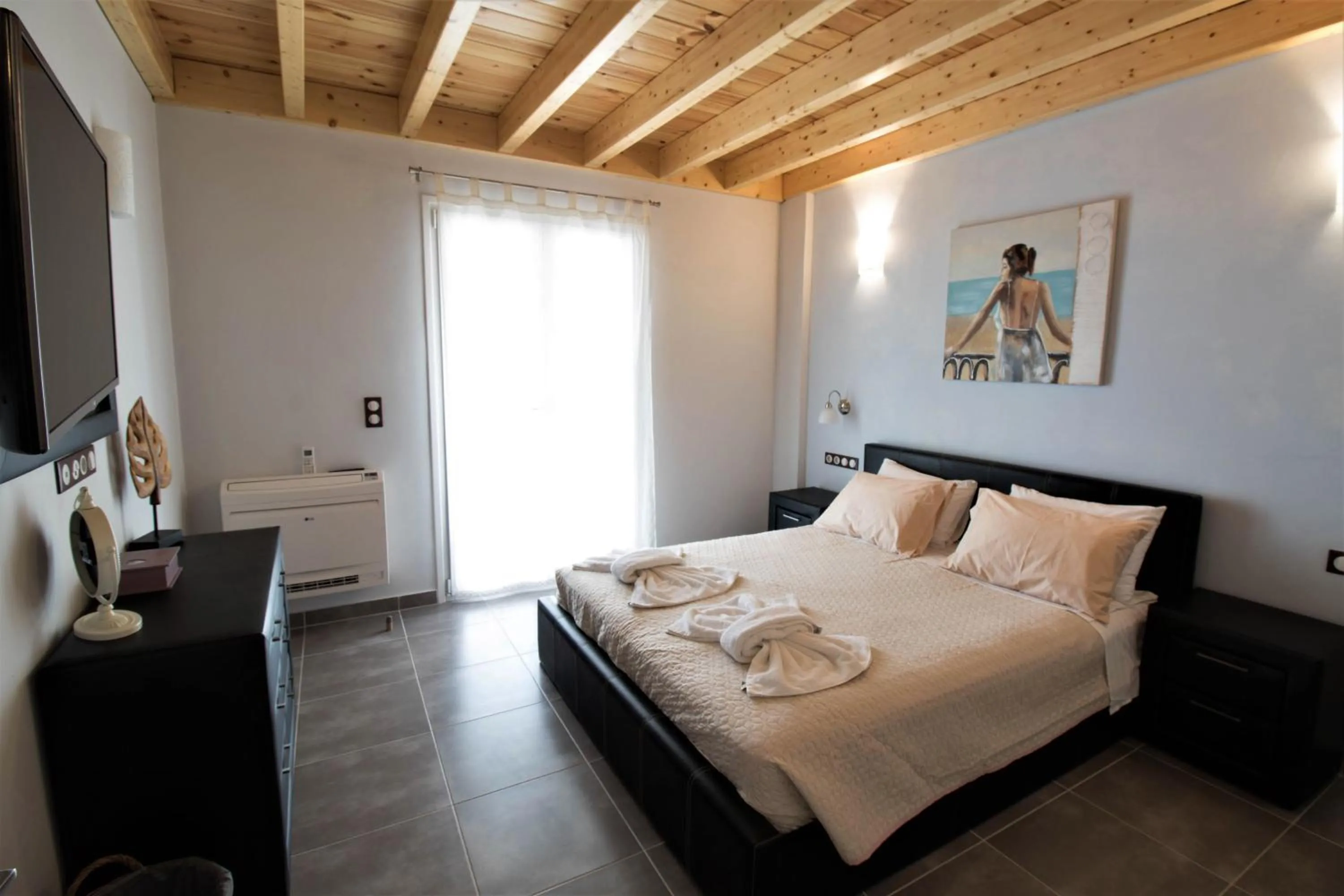 Bed in Villa de la Mer