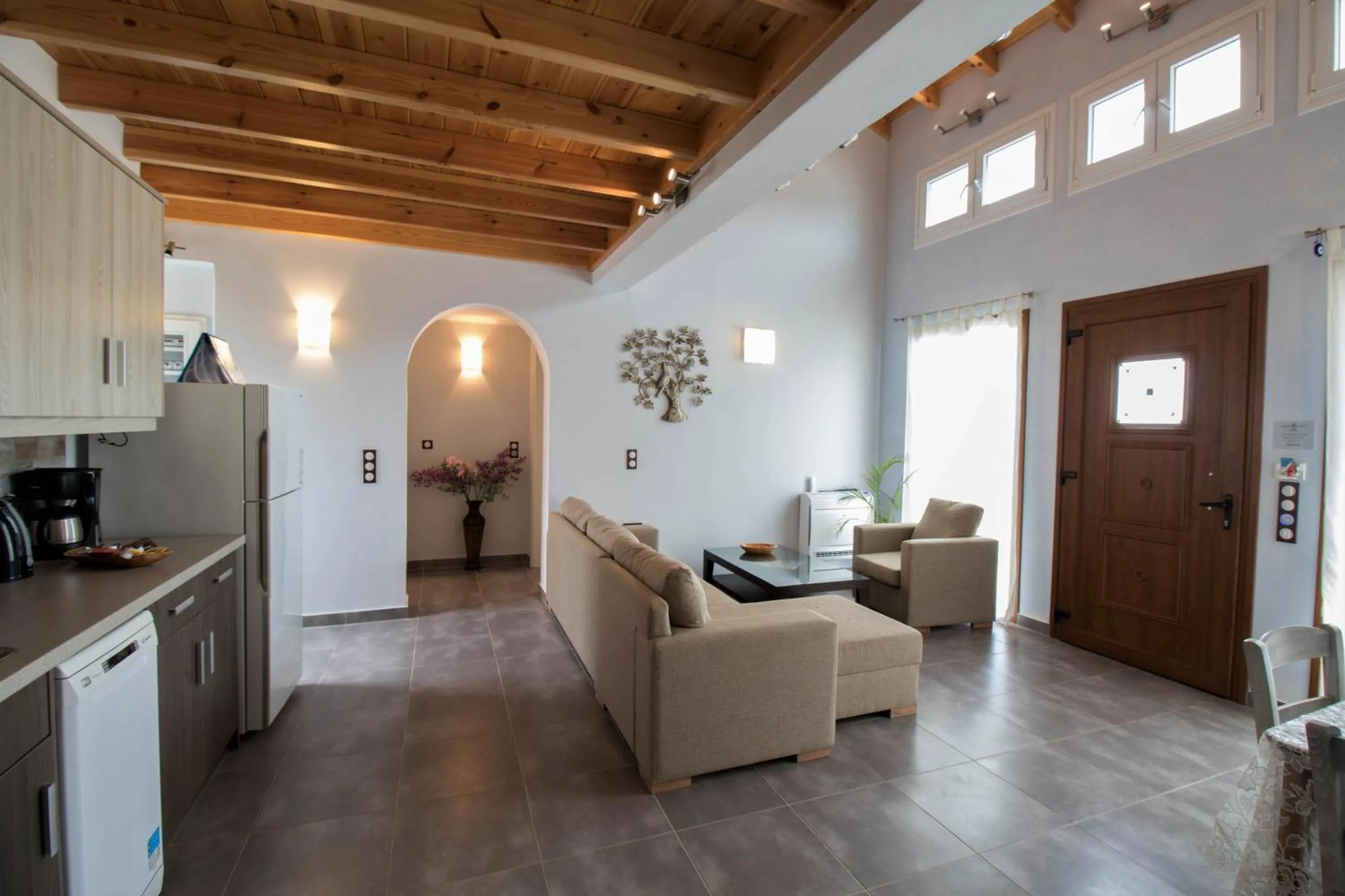 Kitchen or kitchenette in Villa de la Mer