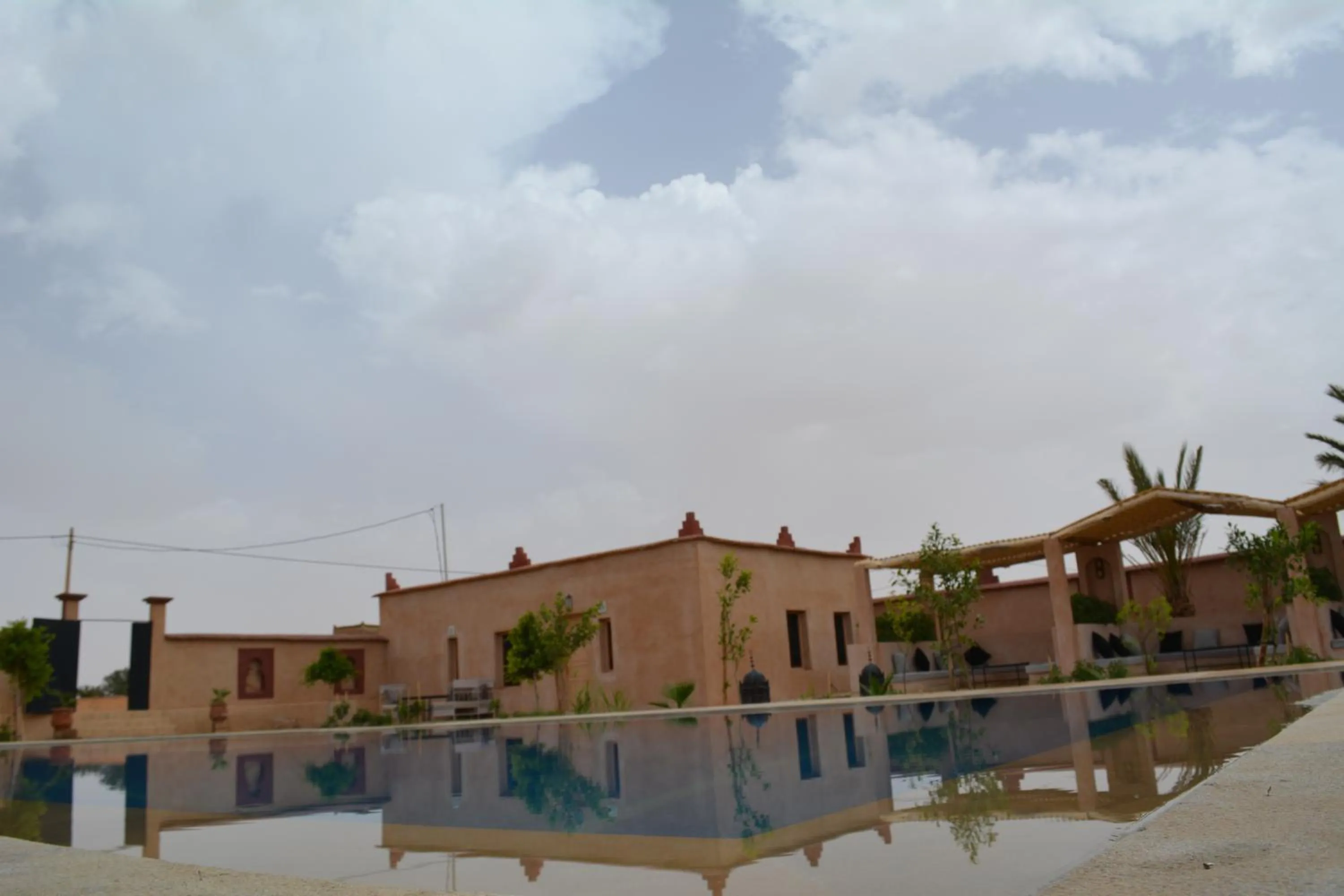 Pool view in Riad Azawad