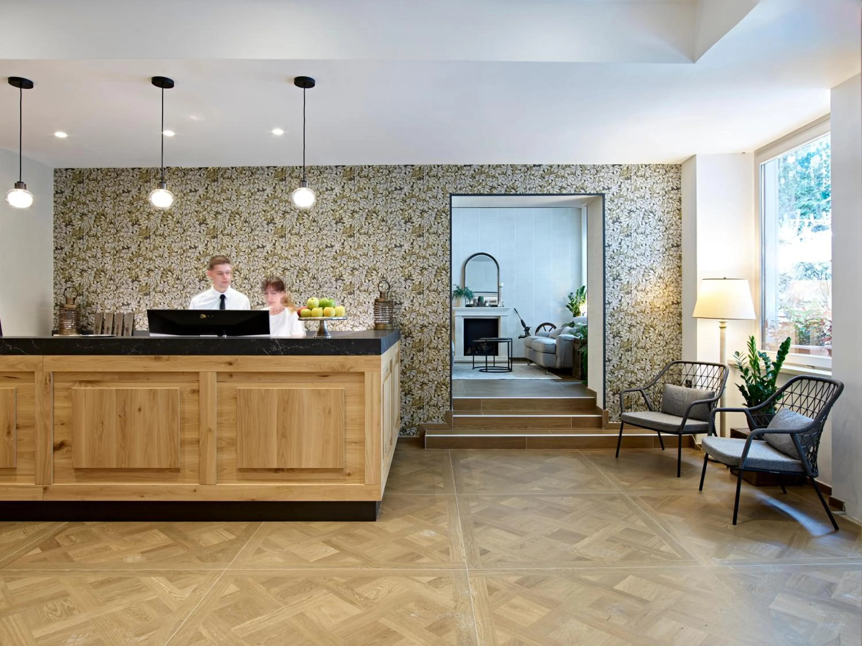 People in Hotel America