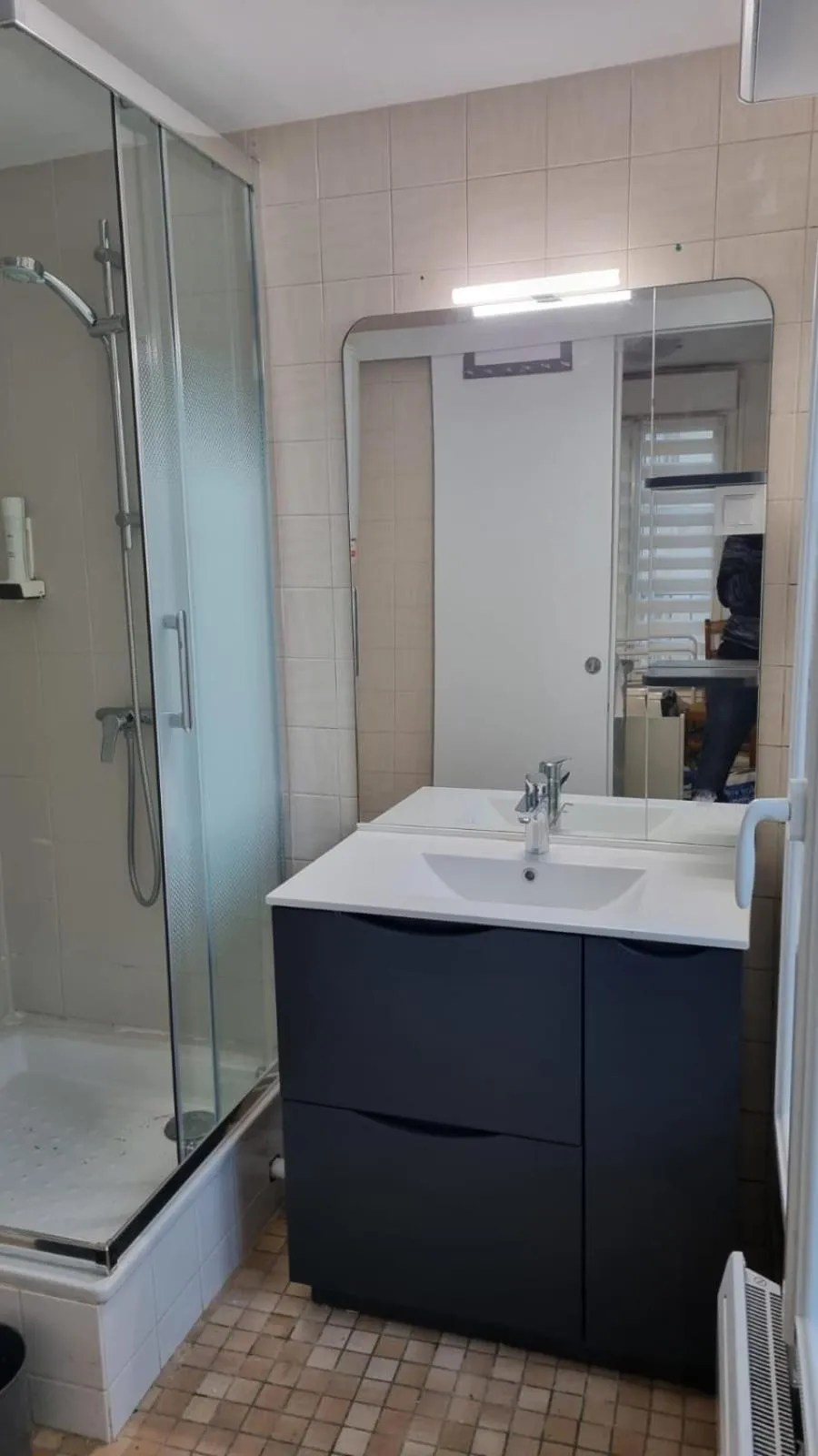 Bathroom in Hotel Saint Etienne