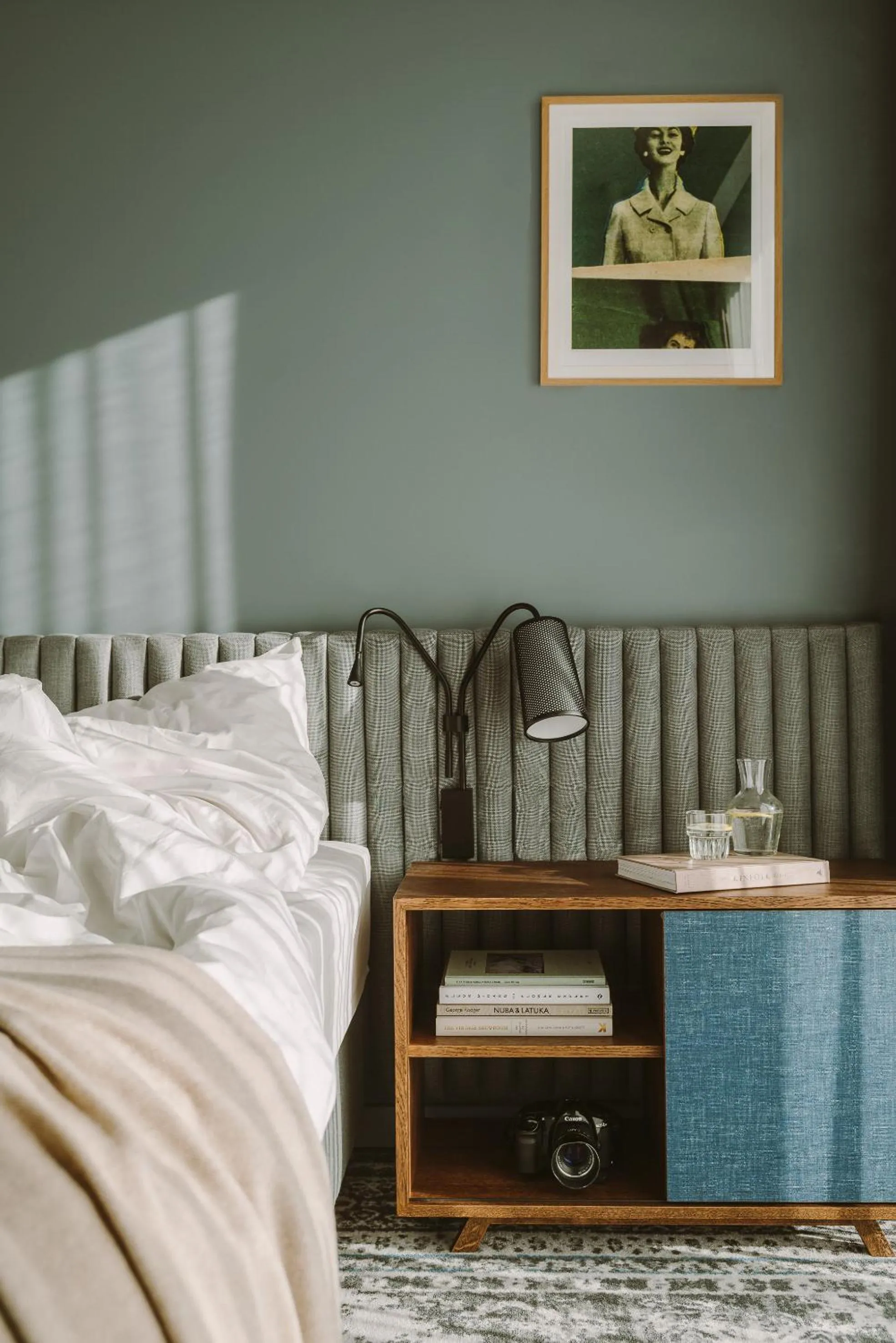 Decorative detail, Bed in PURO Wrocław Stare Miasto