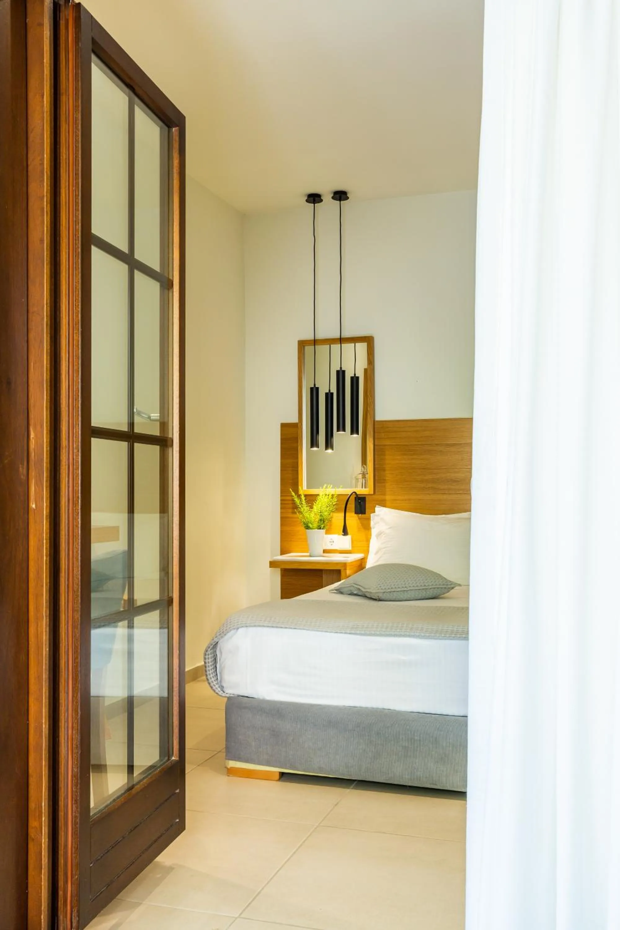 Bed in Skopelos Holidays Hotel & Spa