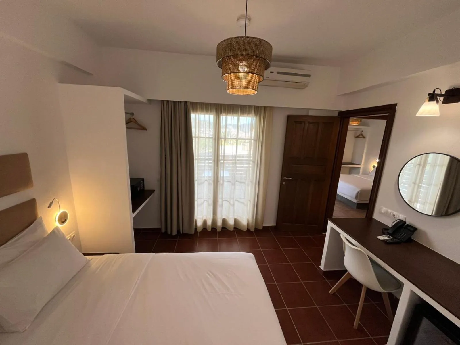 Bed in Skopelos Holidays Hotel & Spa