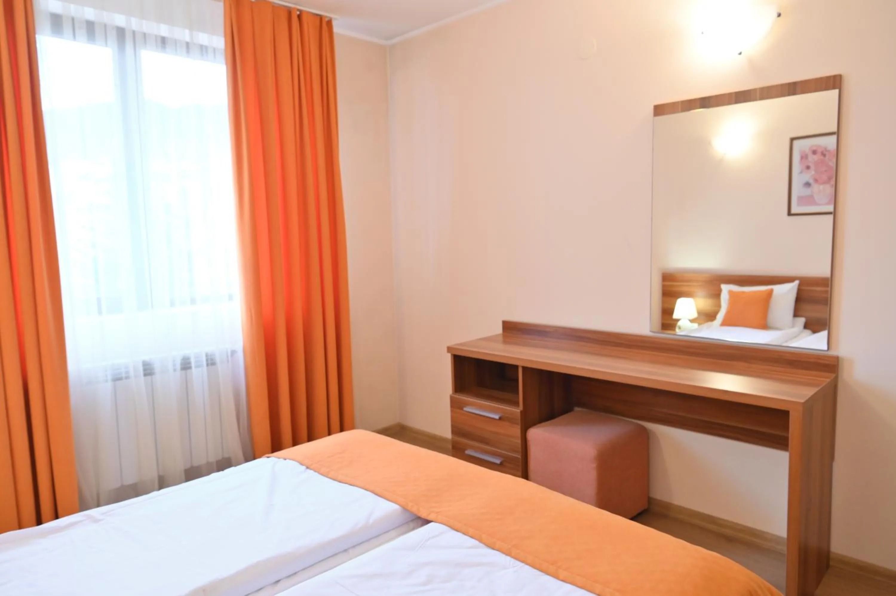 Bed in Apart Hotel Orbilux