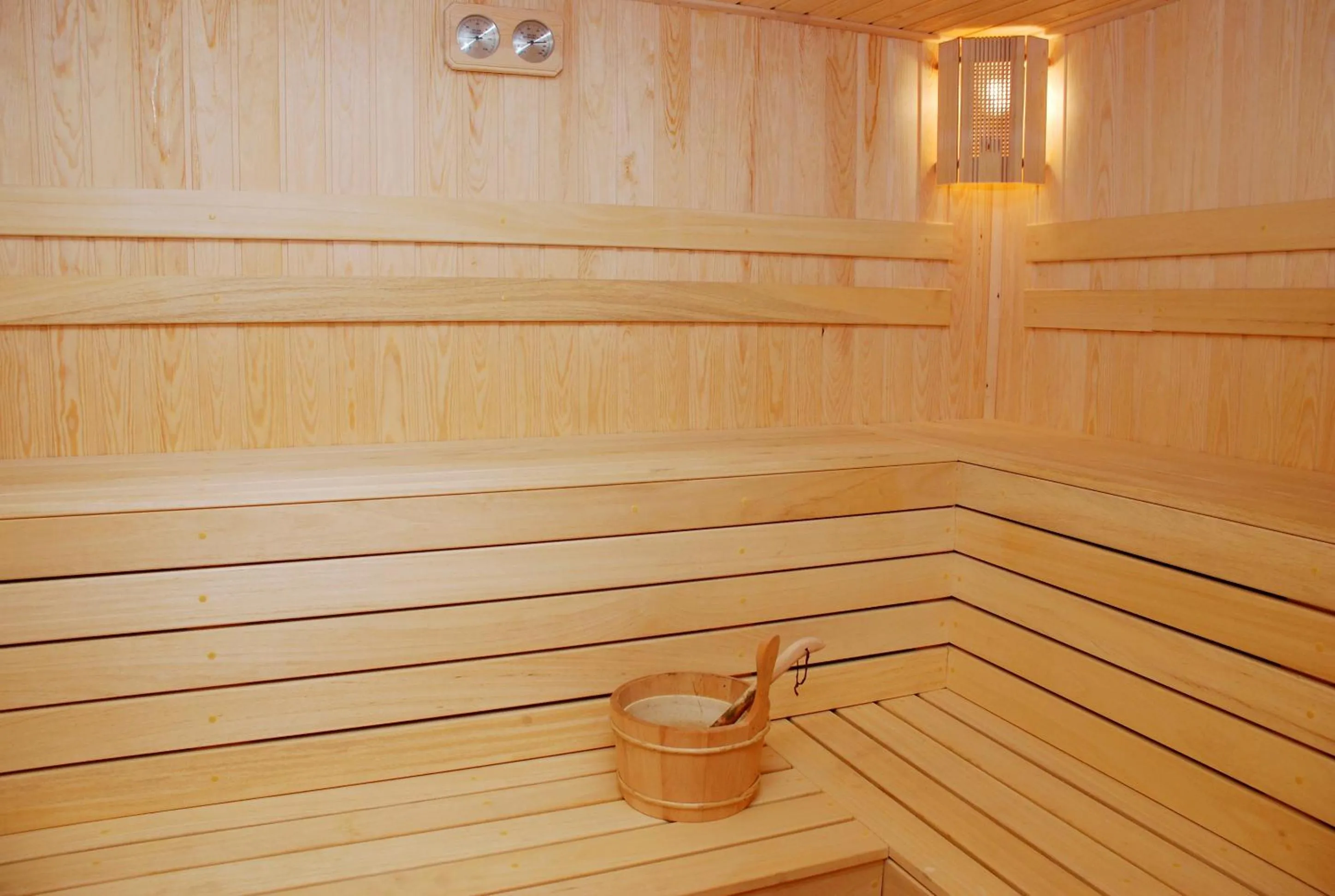 Sauna in Apart Hotel Orbilux