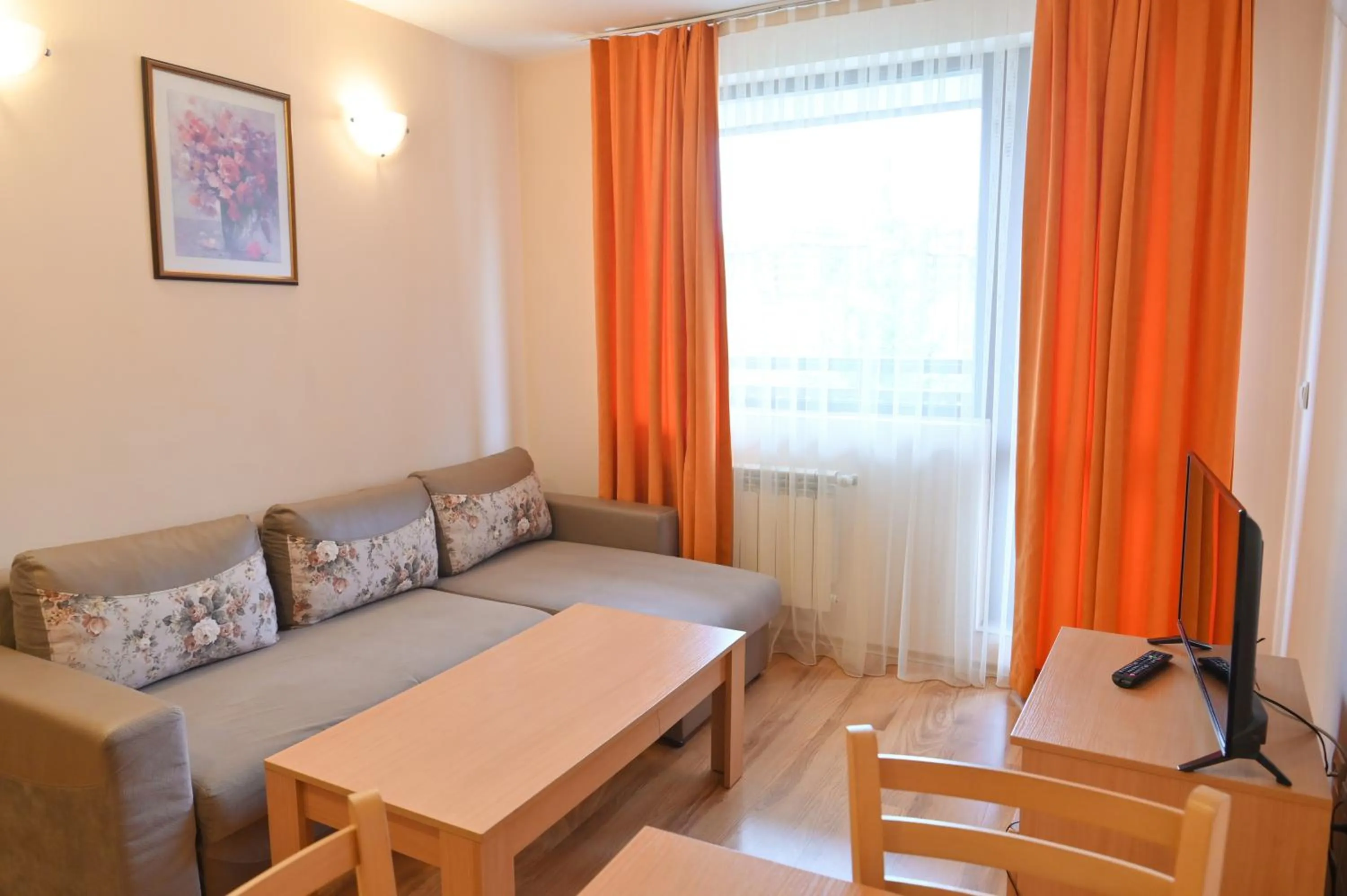 Bed in Apart Hotel Orbilux