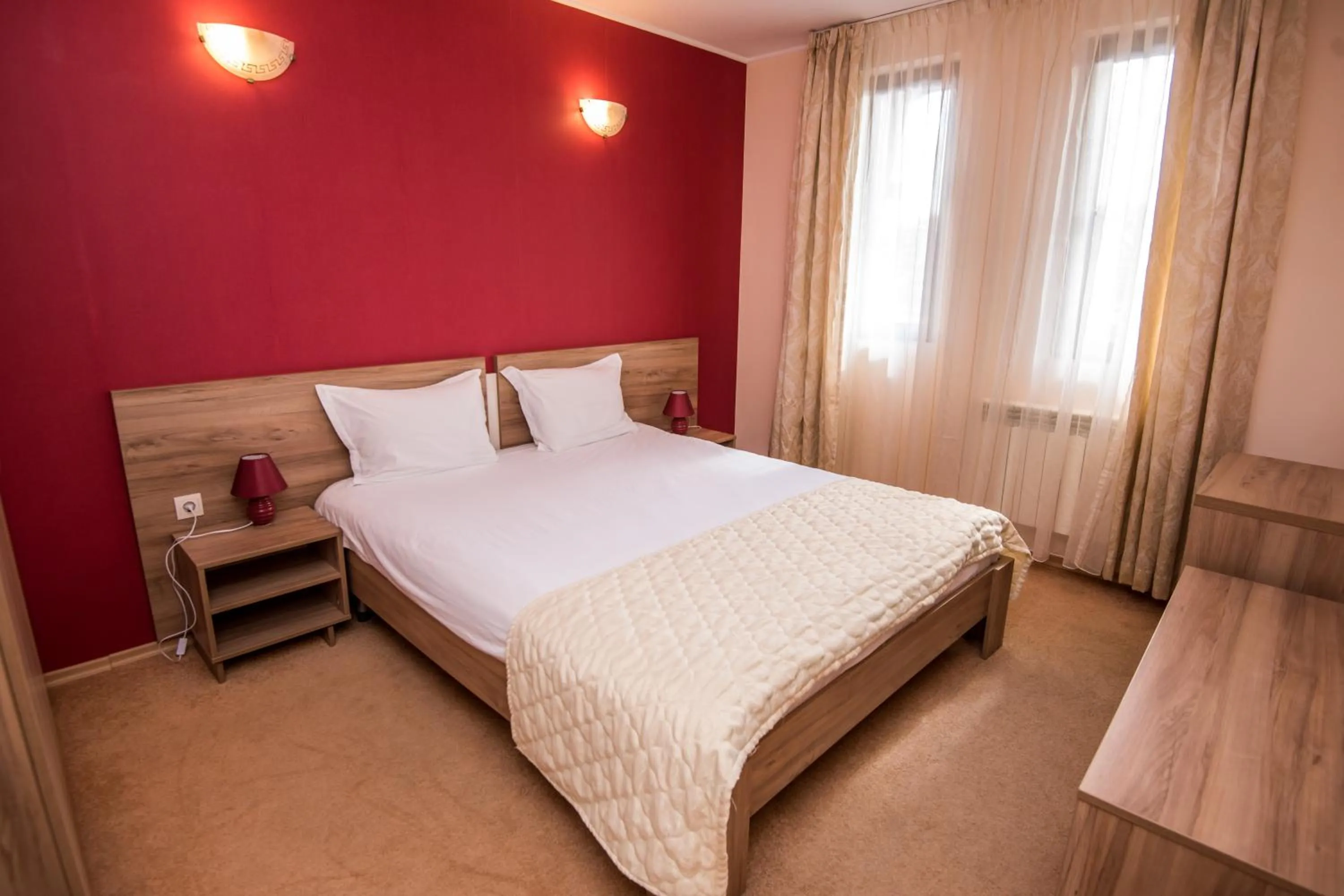 Bed in Apart Hotel Orbilux
