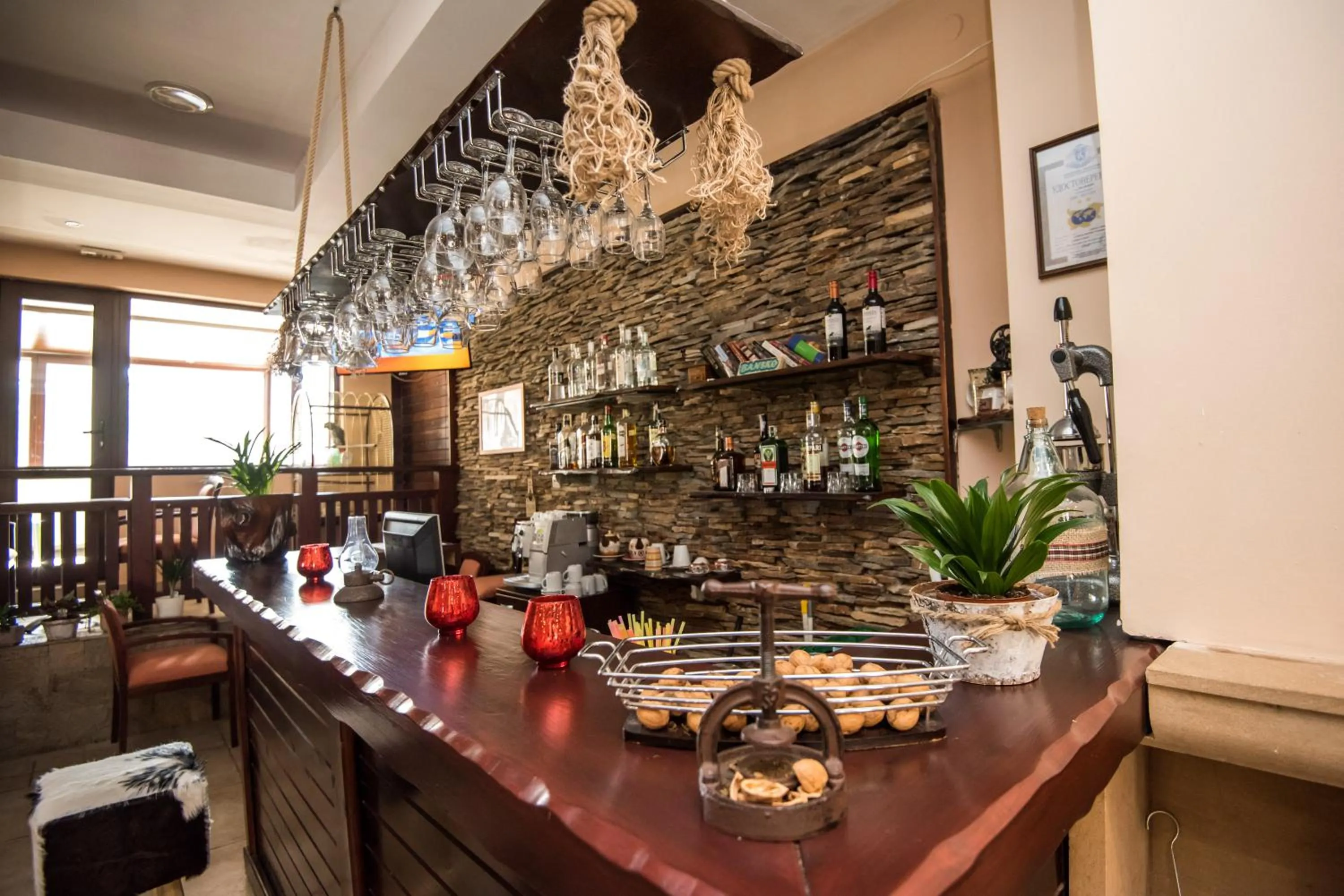 Lounge or bar in Apart Hotel Orbilux