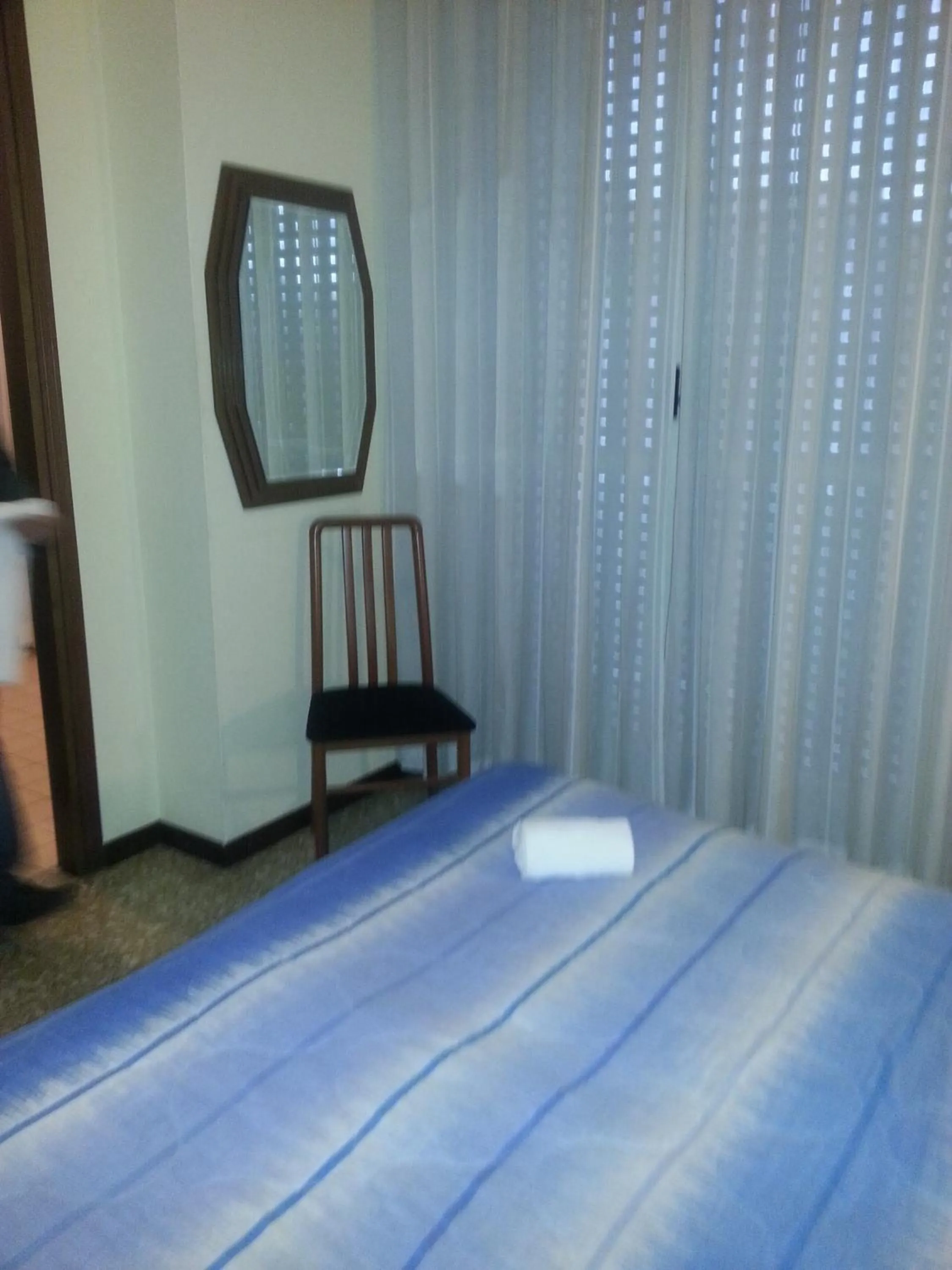 Decorative detail, Bed in Hotel Lombardia