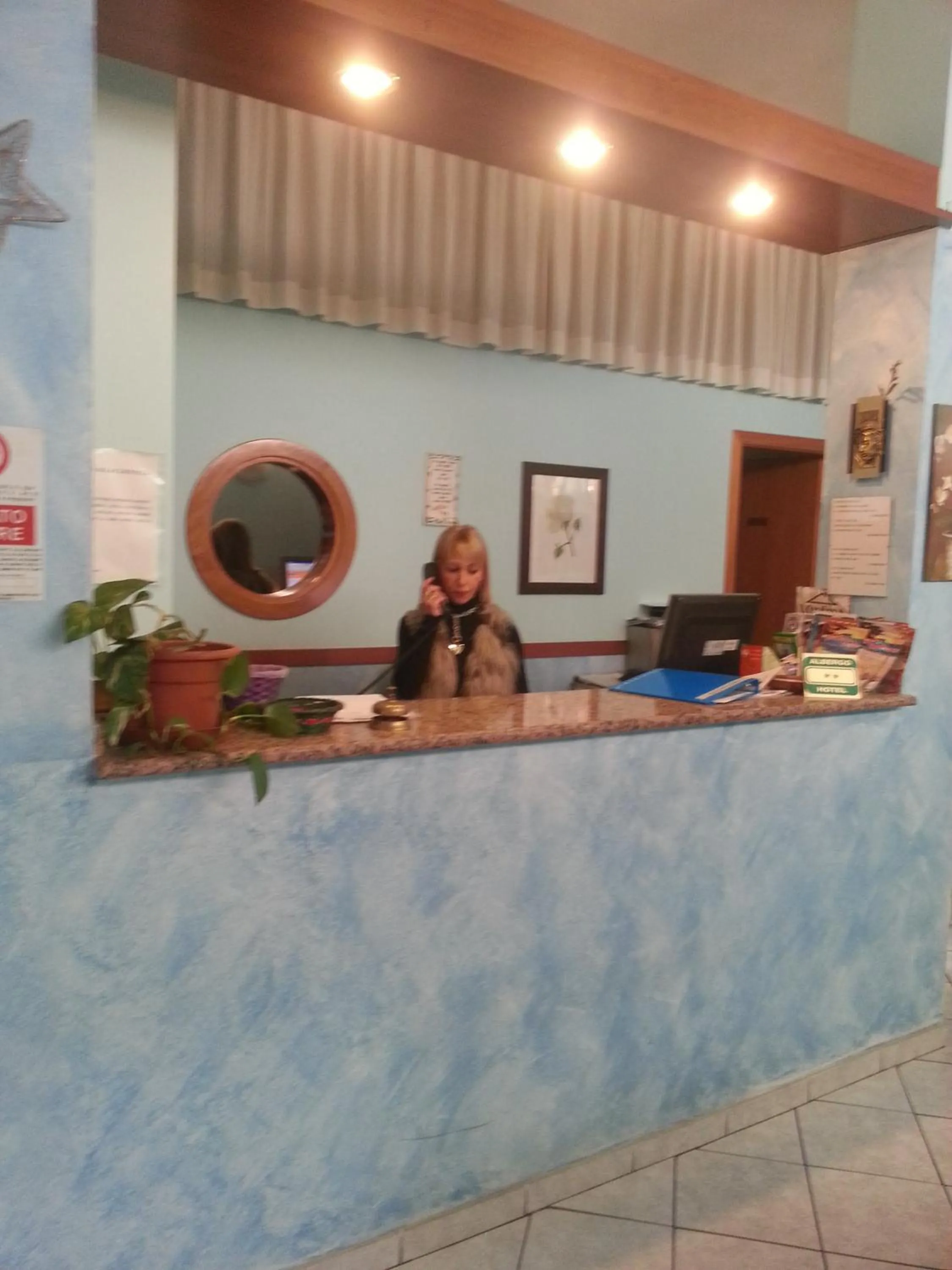 Lobby or reception in Hotel Lombardia